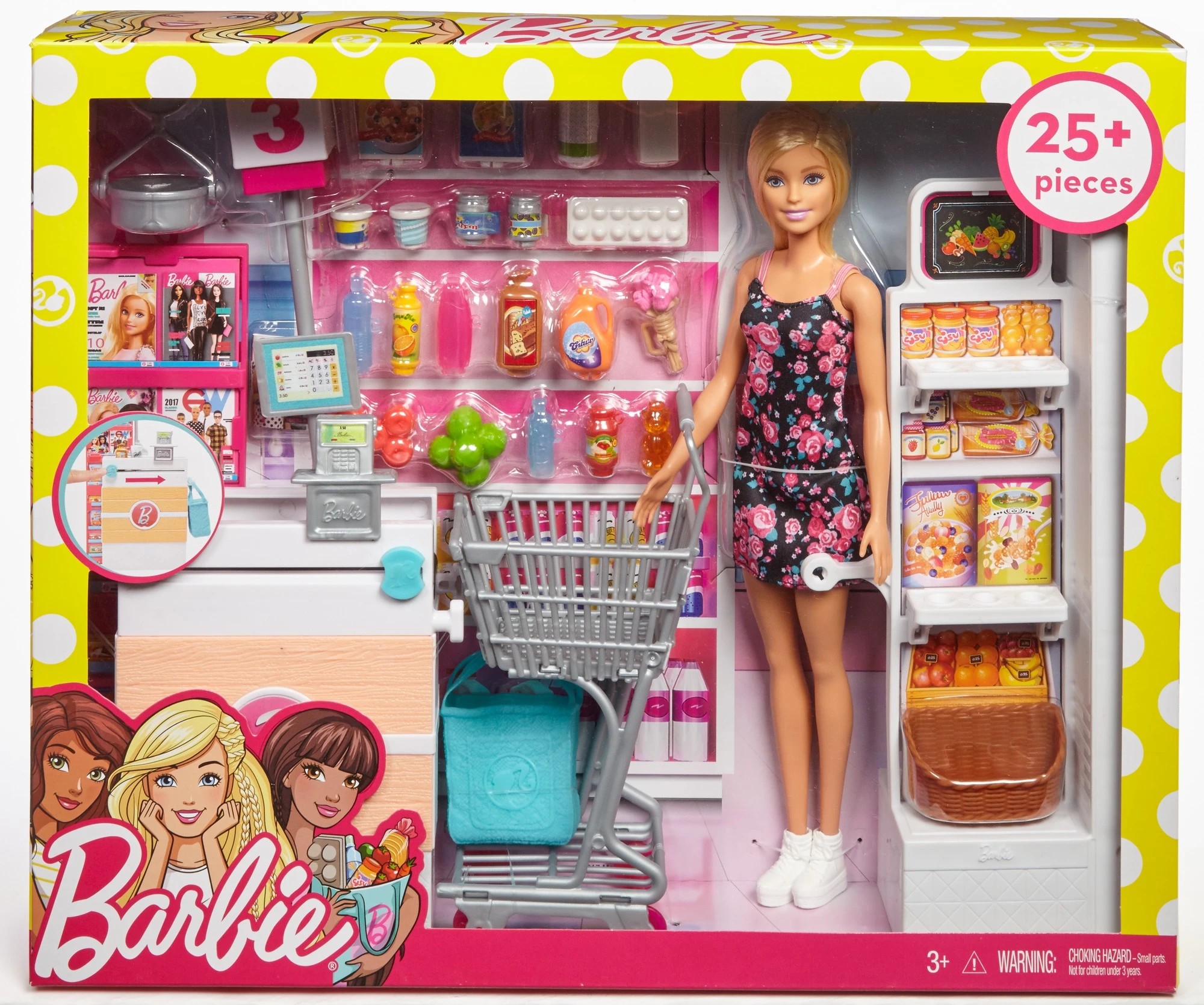 1 Barbie Supermarket Playset, 1 of 8