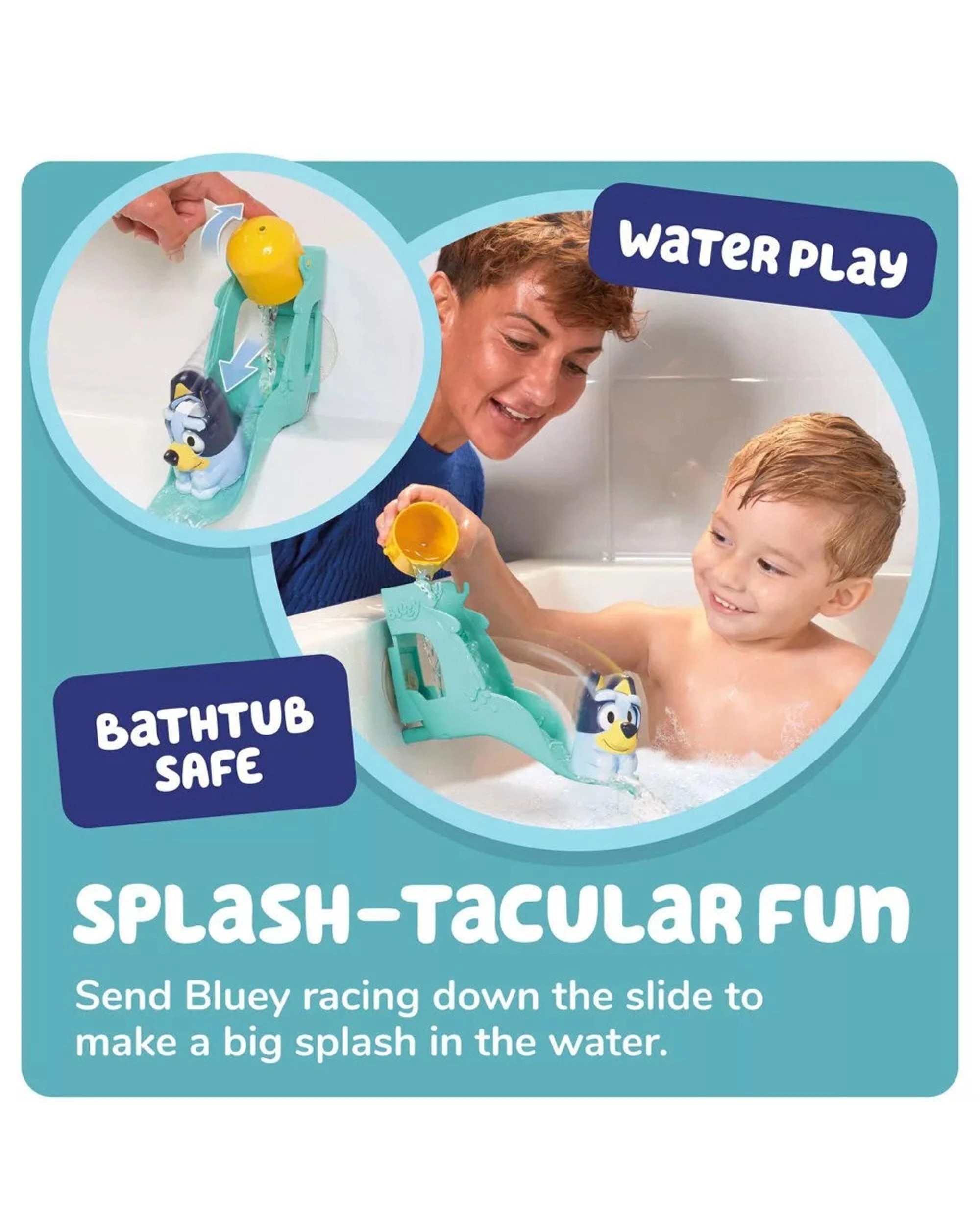 4 Tomy Toomies Bluey Waterslide Bath Toy, 4 of 6