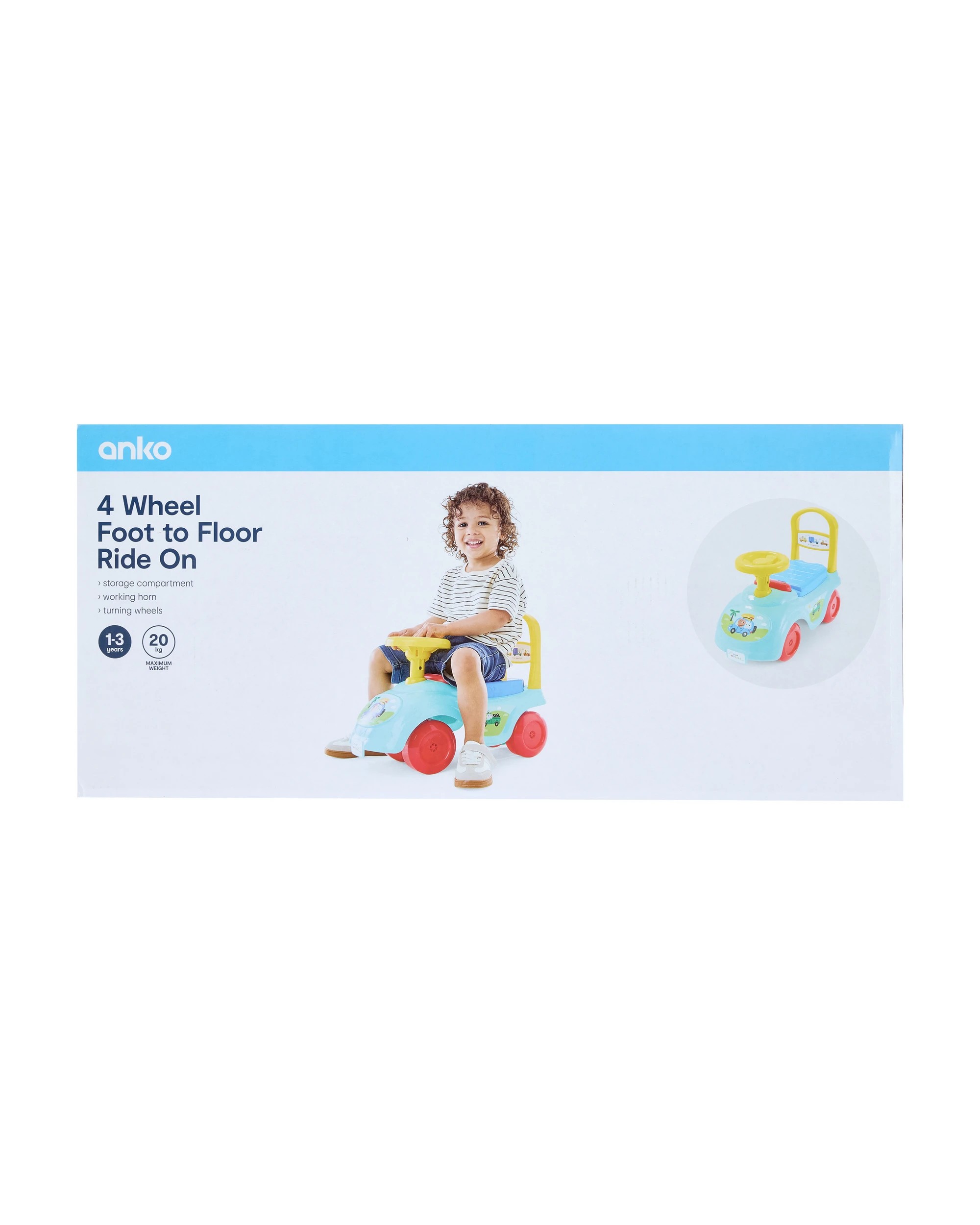 10 4 Wheel Foot to Floor Ride On, 10 of 10