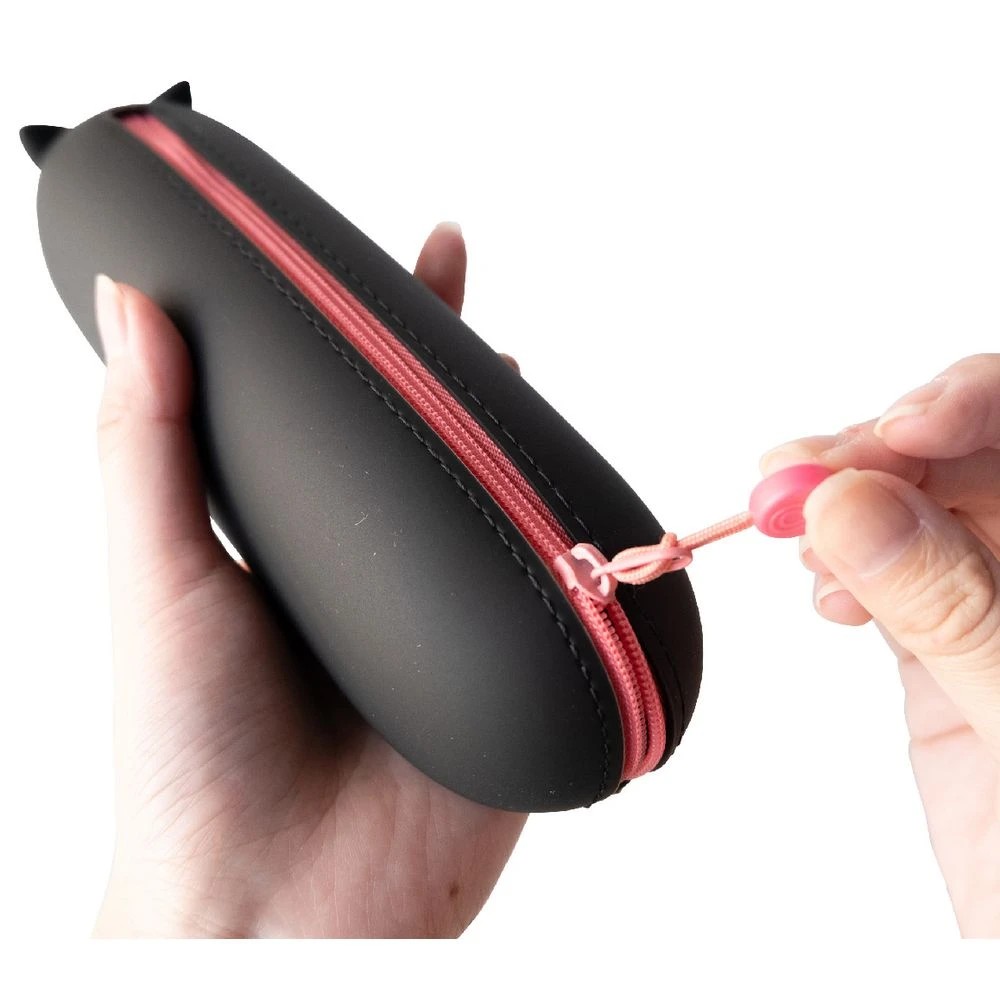 8 PuniLabo Lying Down Pencil Case Black Cat, 8 of 10