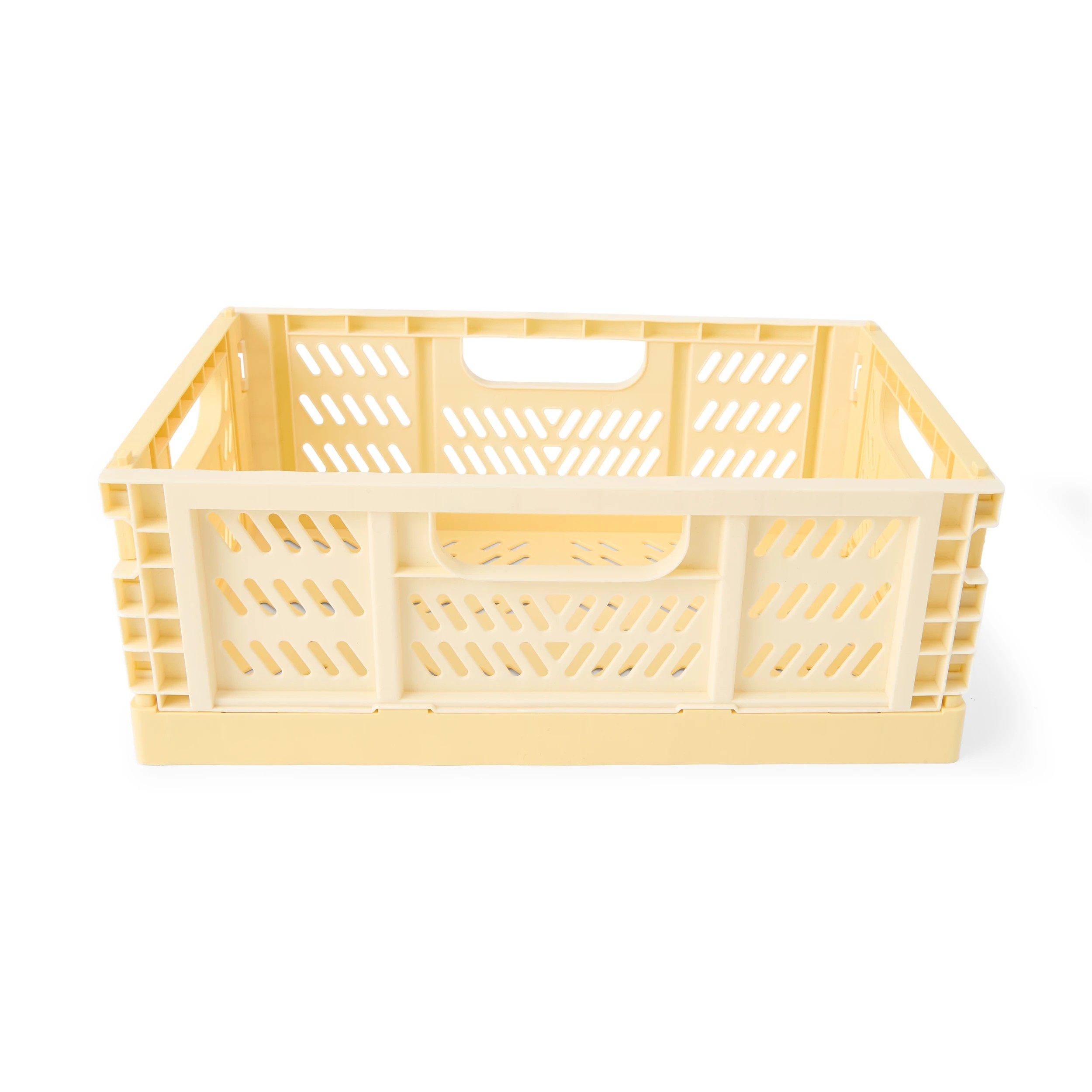 3 5L Collapsible Crate - Small, Yellow, 3 of 8