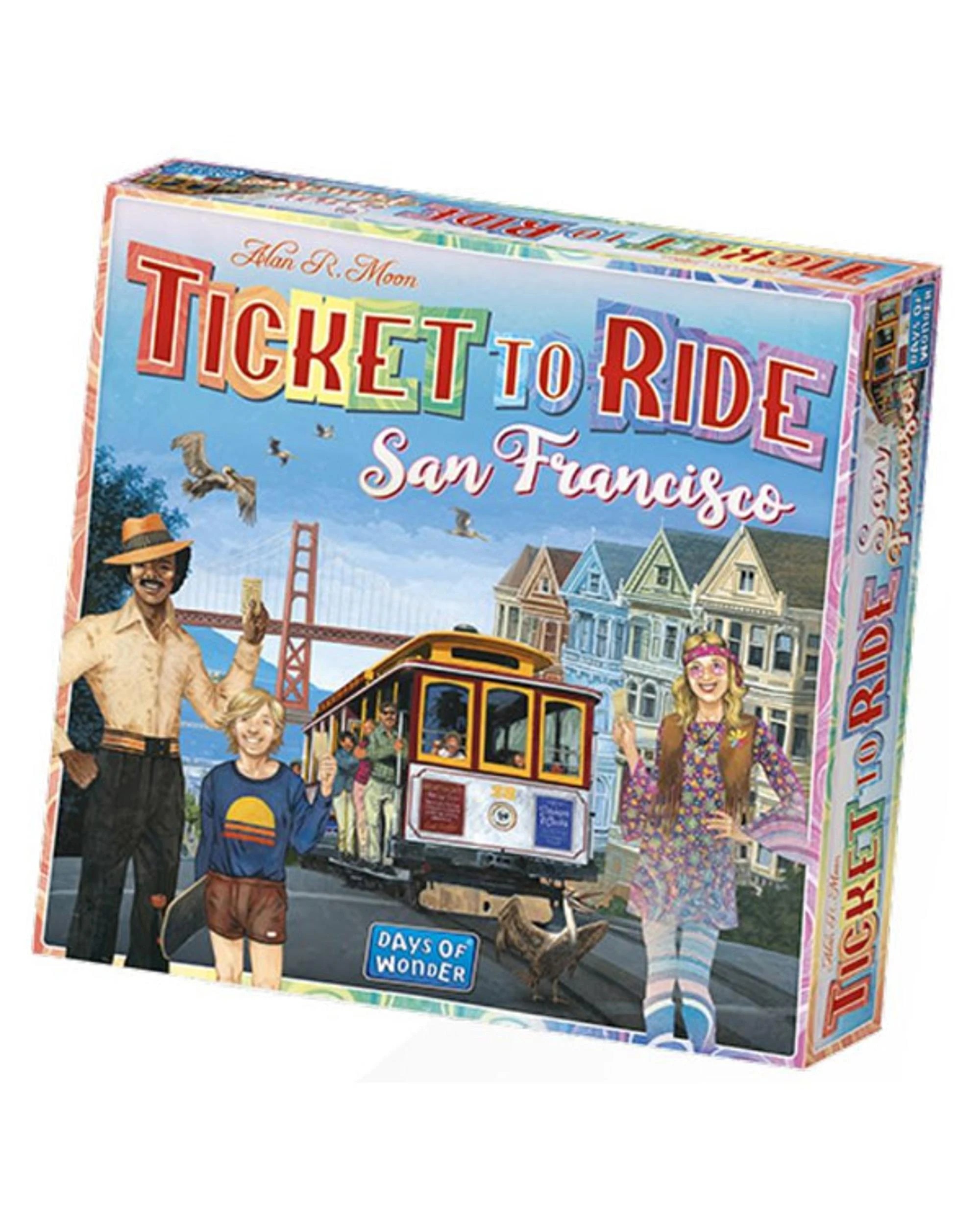 1 Ticket to Ride: San Francisco Board Game, 1 of 2