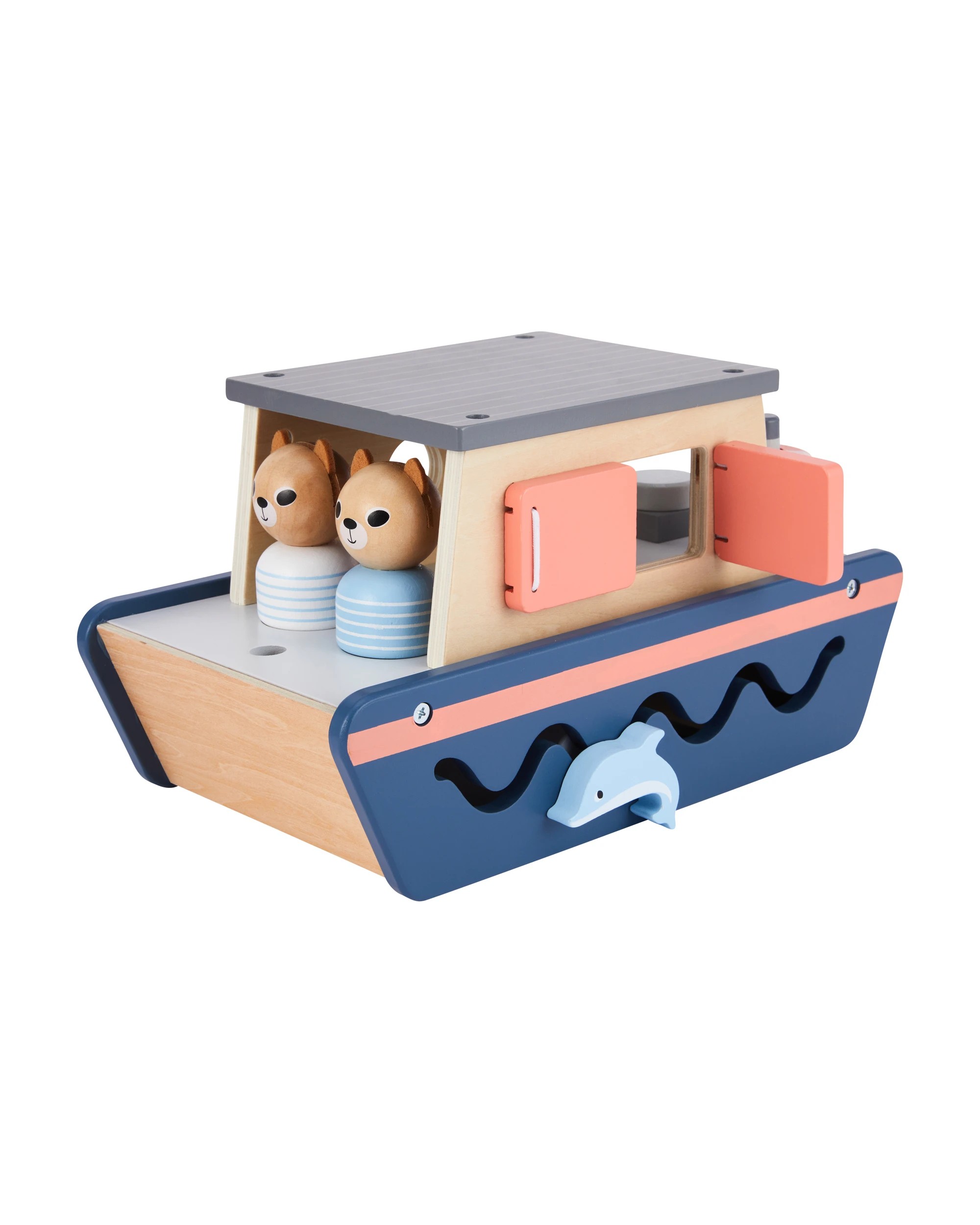 2 Wooden Boat Set, 2 of 8