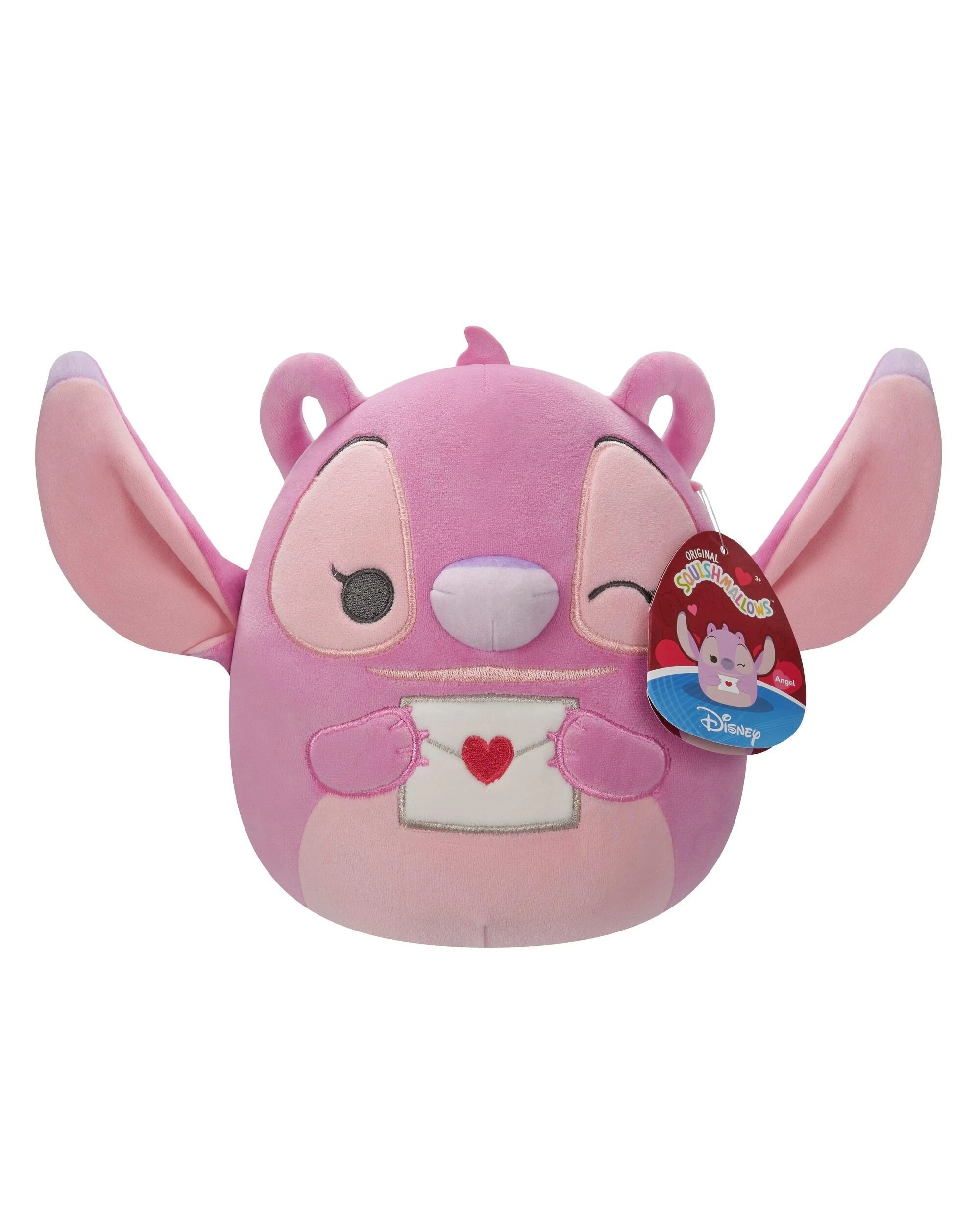 1 Squishmallows Valentines Disney Angel Kisses 8 inch Plush, 1 of 1