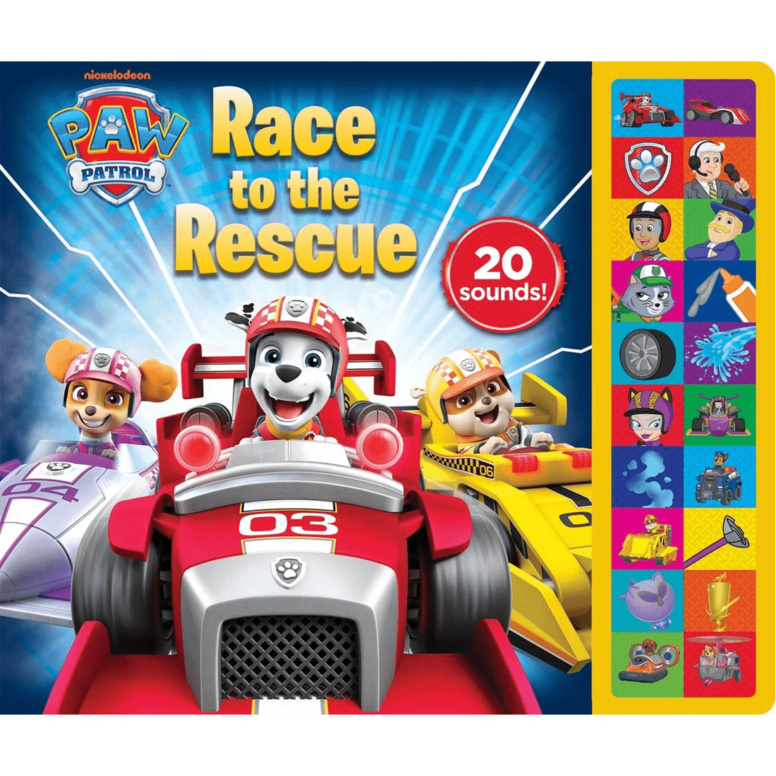 1 Nickelodeon PAW Patrol Race to the Rescue - Sound Book, 1 of 6