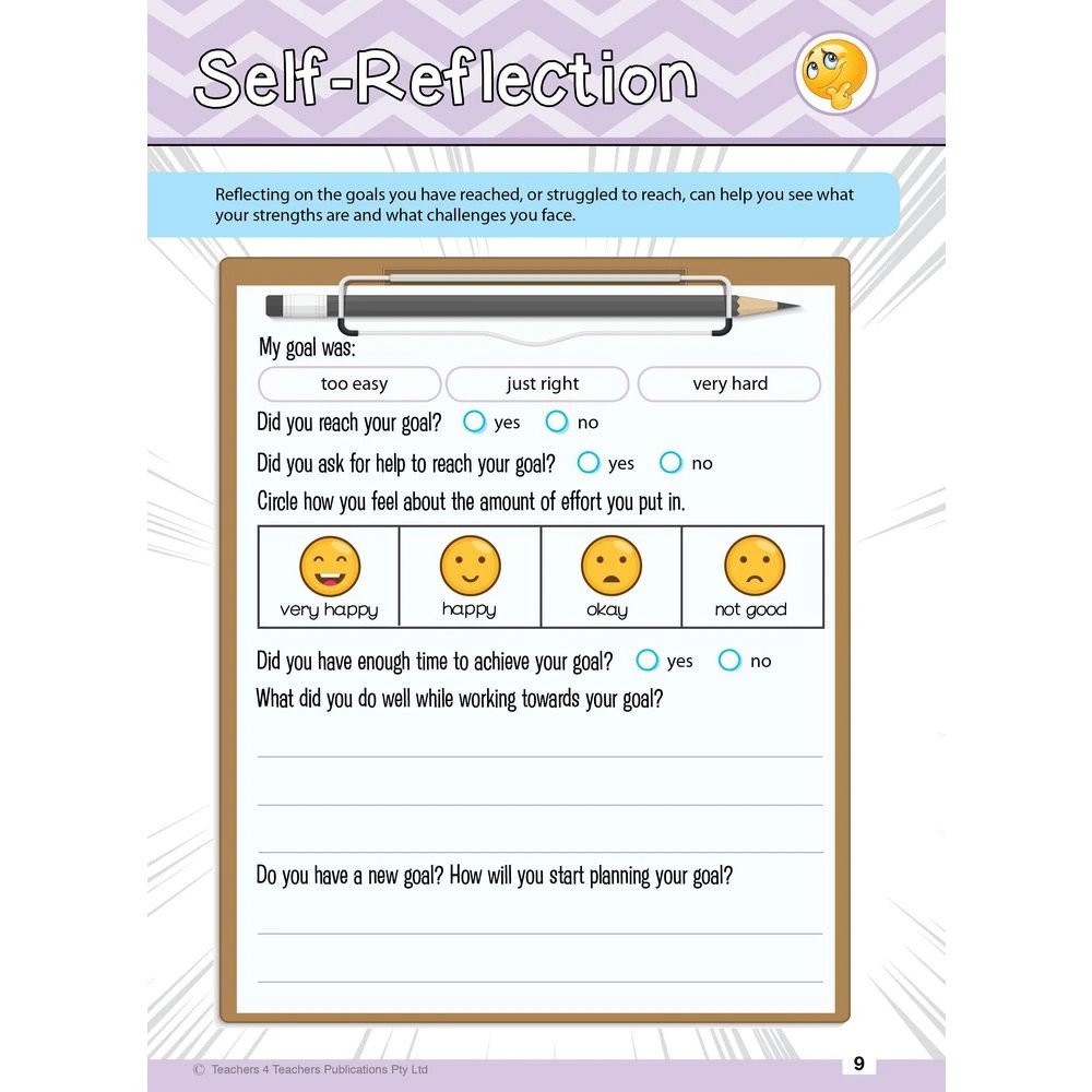 4 My Wellbeing Journal Year 1 & 2, 4 of 4