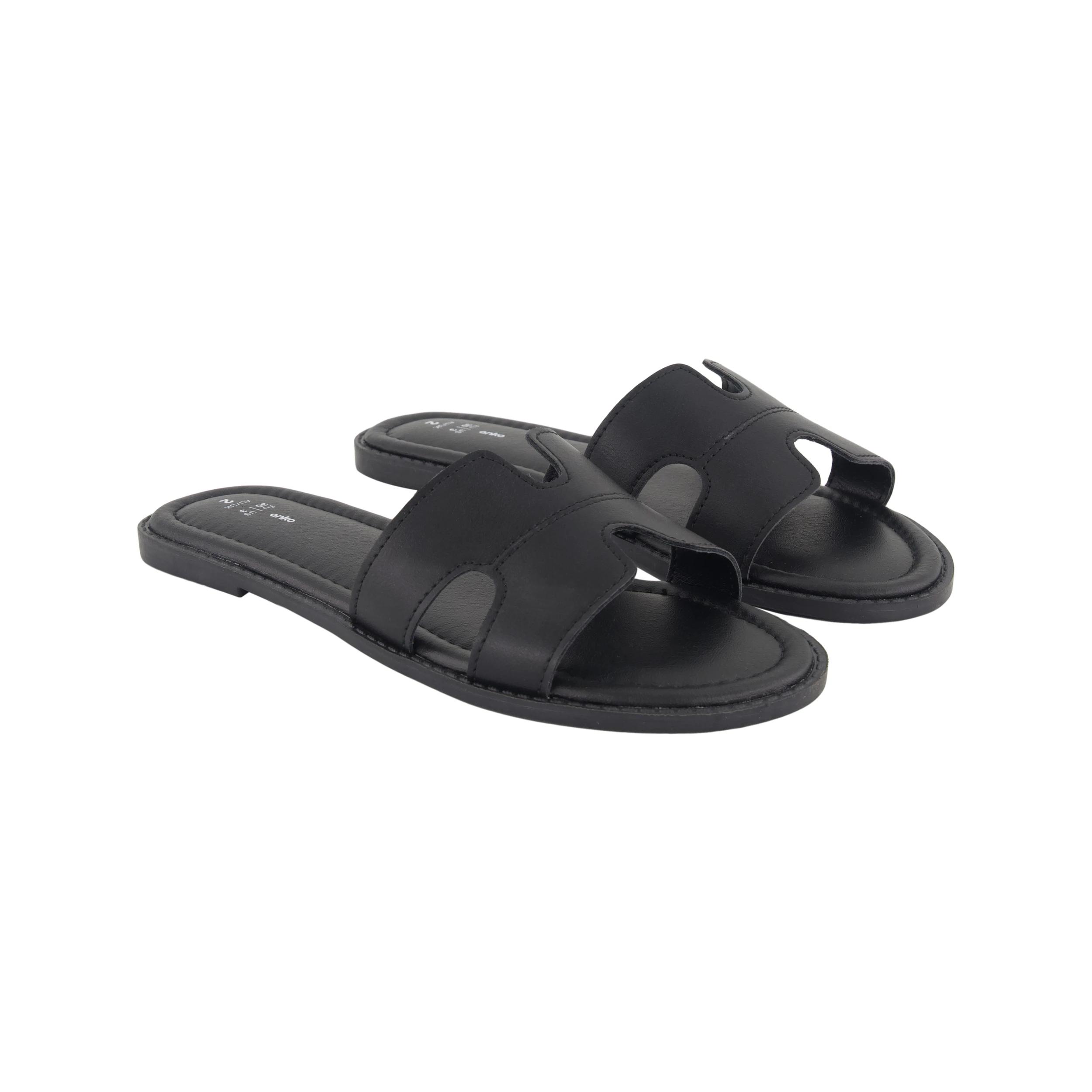 2 Senior Sandals BLACK, 2 of 3