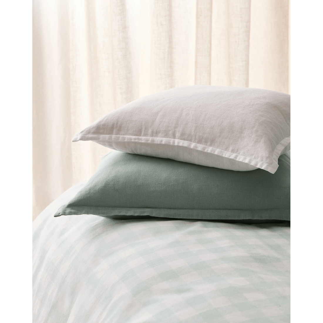 3 Target Layla Linen Cushion
 - White, 3 of 3