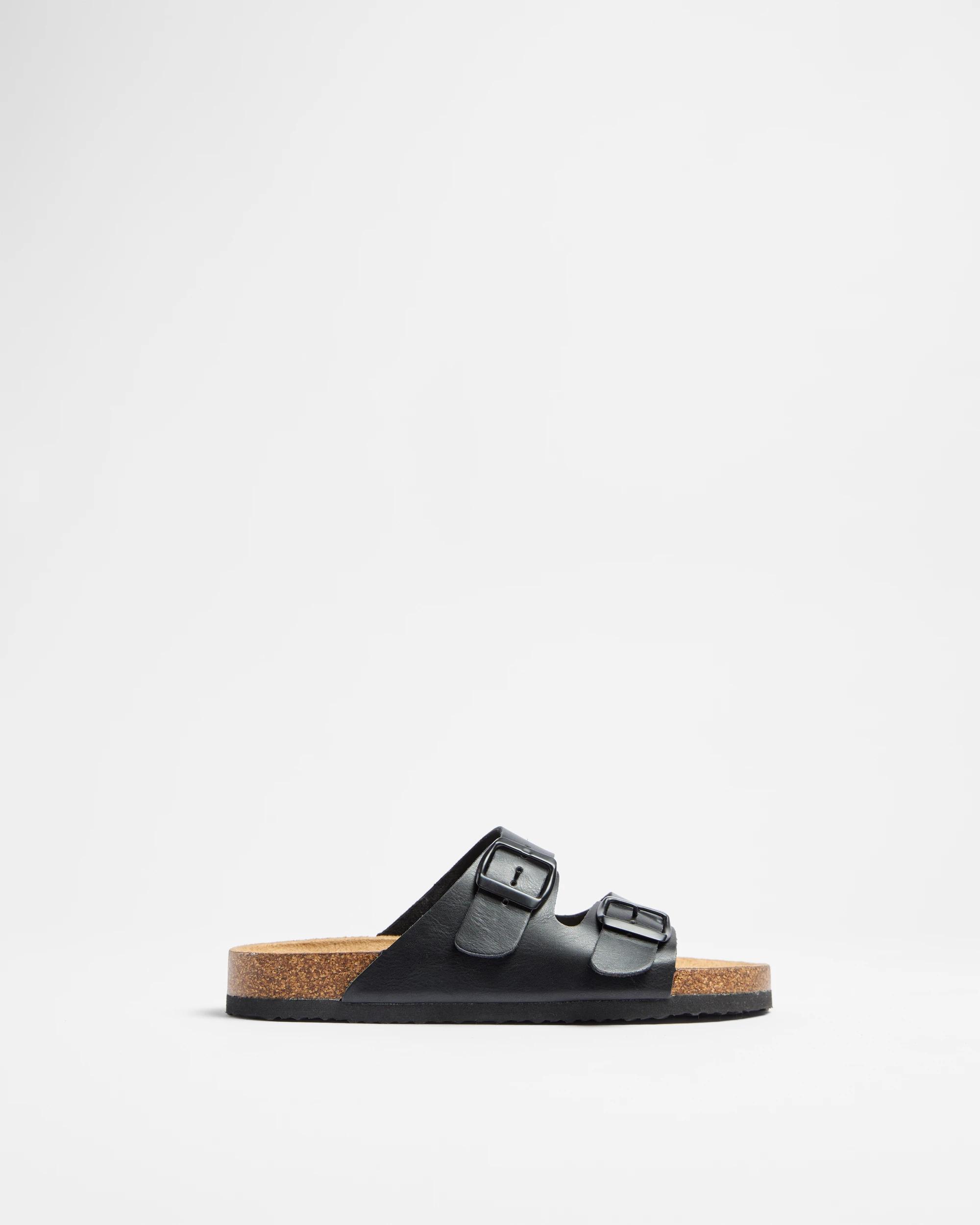 1 Target Womens Moulded Cork Sandal - Maree BLACK, 1 of 3