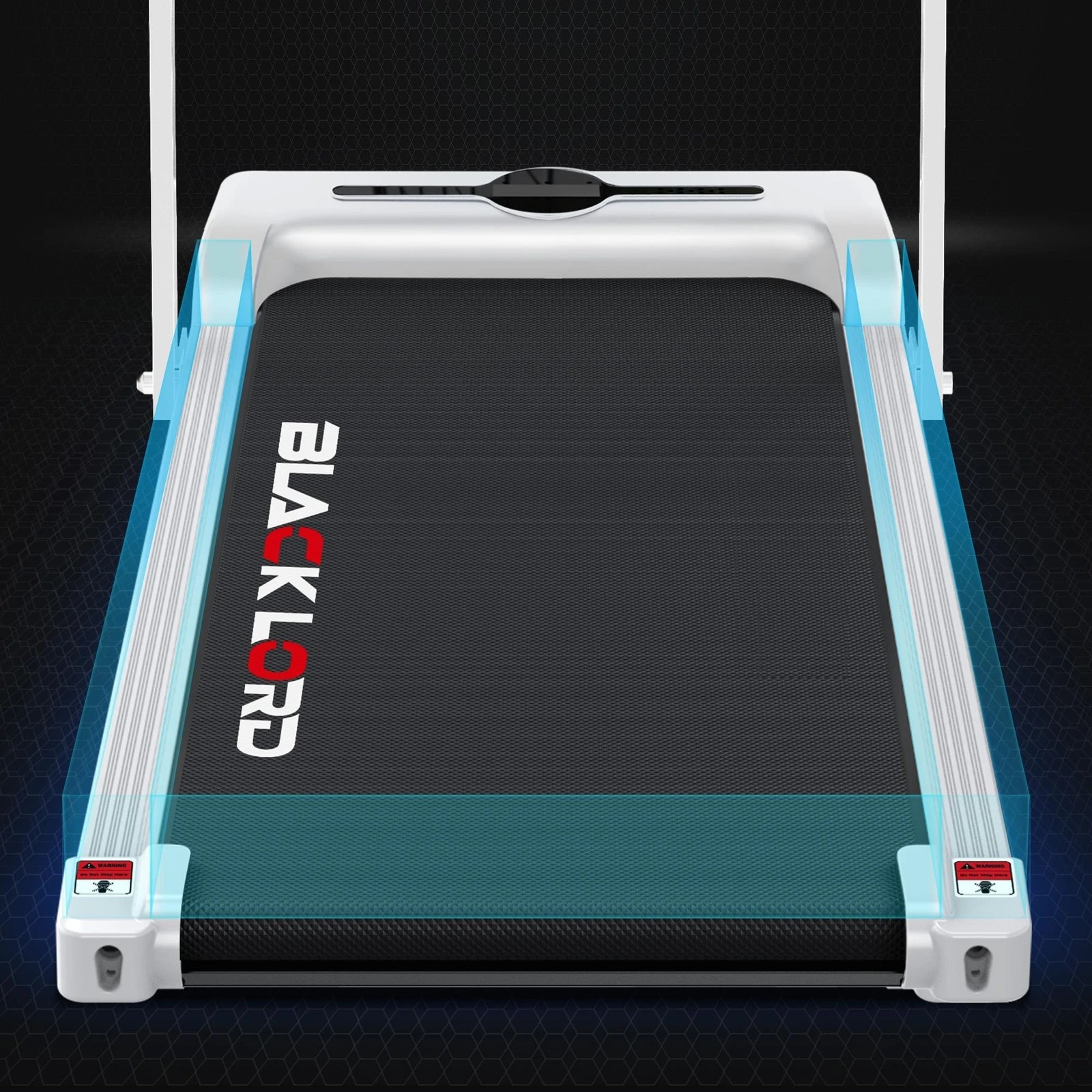 8 Black Lord Treadmill Electric Walking Pad Folding Fitness Machine Home Gym - White, 8 of 9