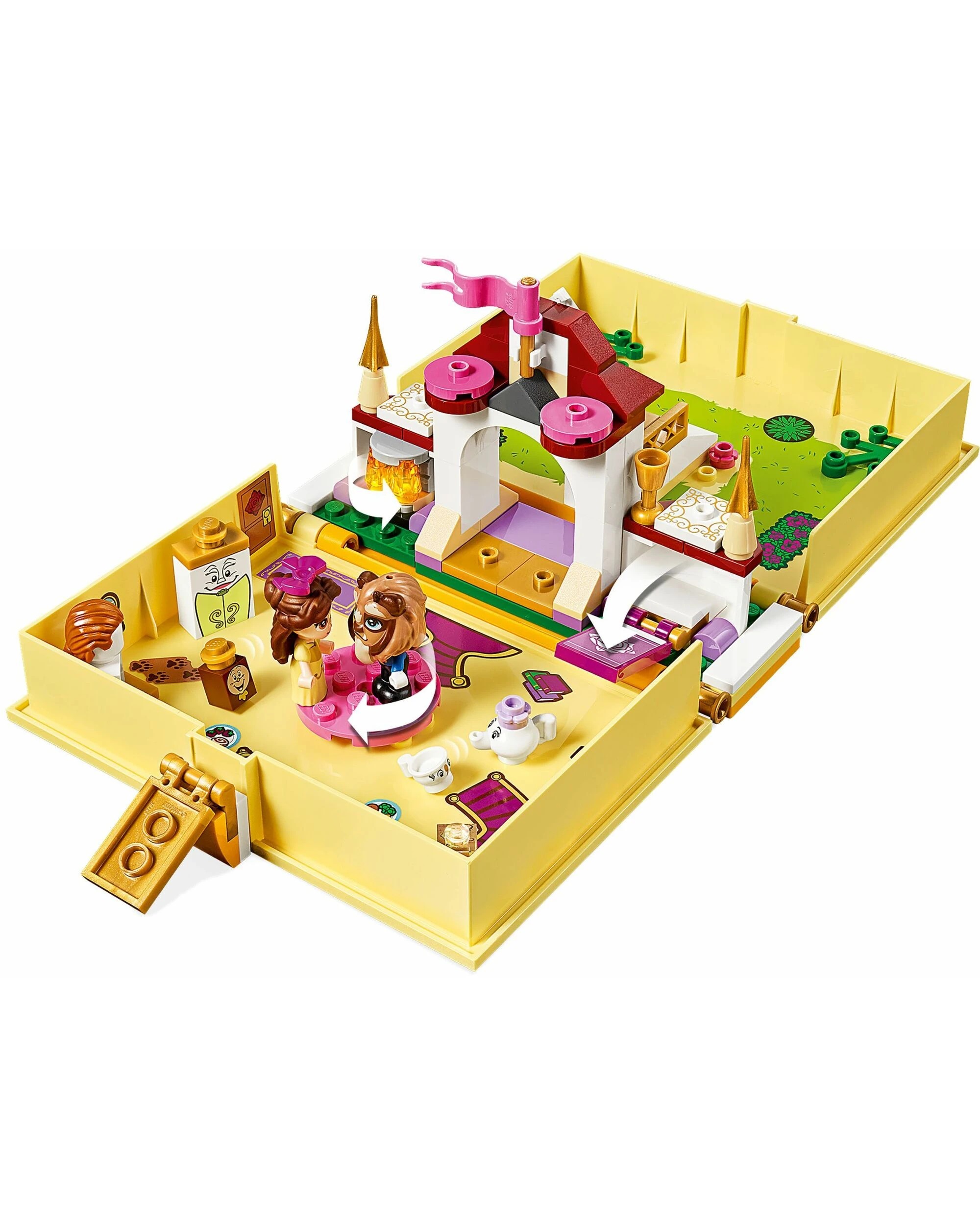 3 LEGO 43177 Belle's Storybook Adventures - Disney Beauty & the Beast, 3 of 4