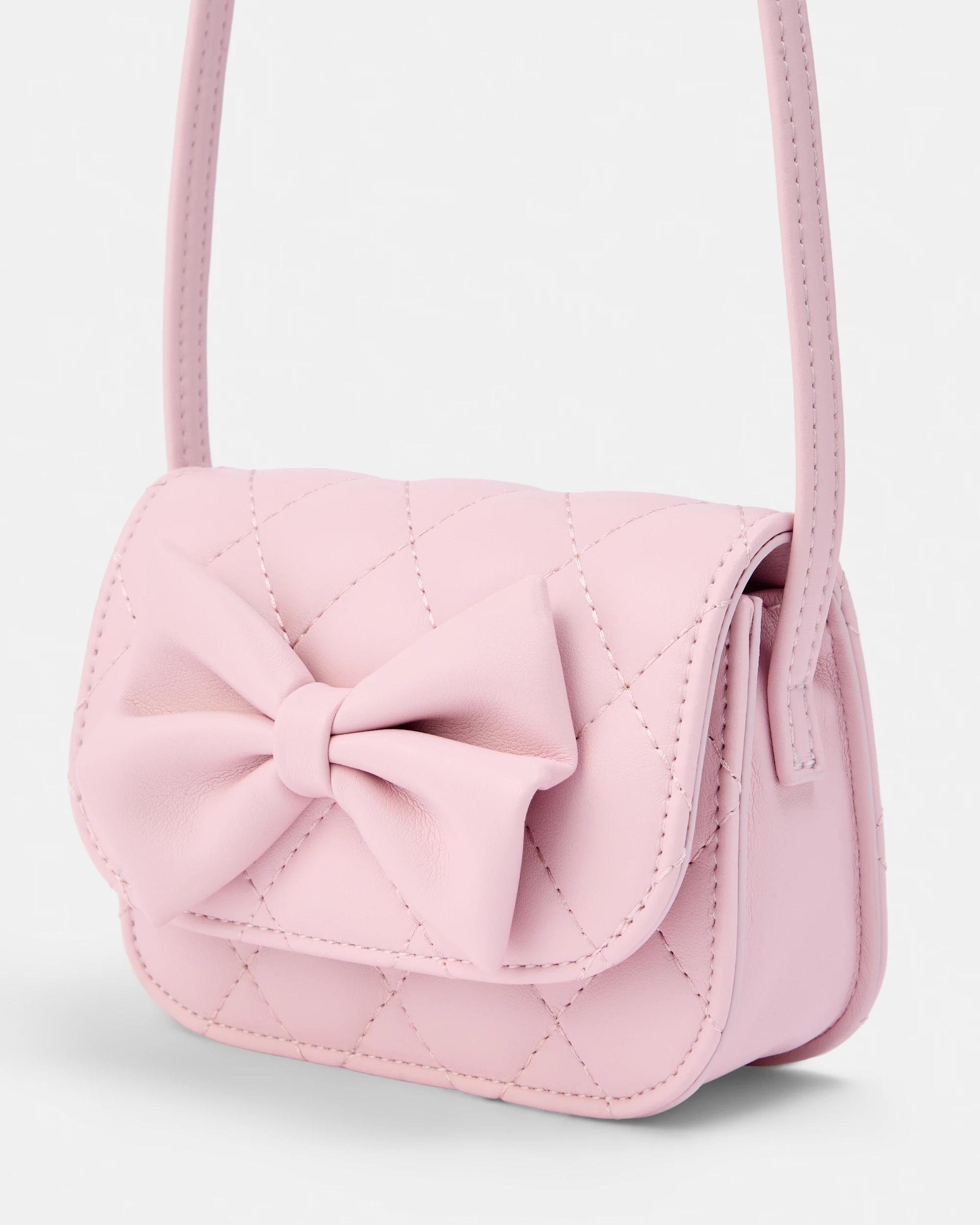 2 Mini Crossbody Bag Pnk Bow, 2 of 5