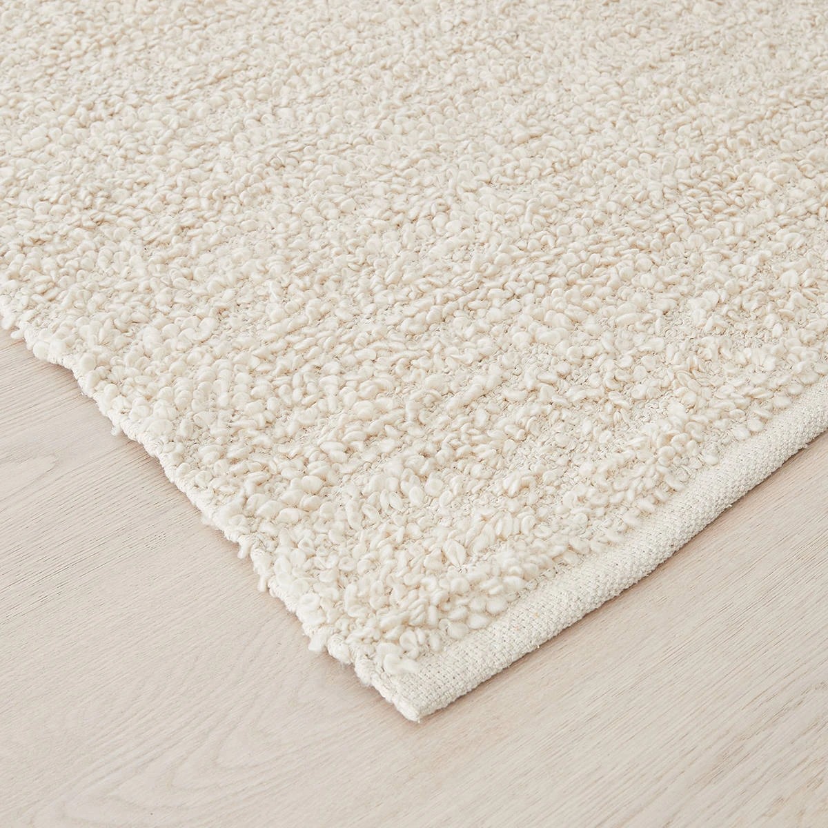 5 Mali Boucle Rug - Natural, Extra Large - 270cm x 180cm, 5 of 6