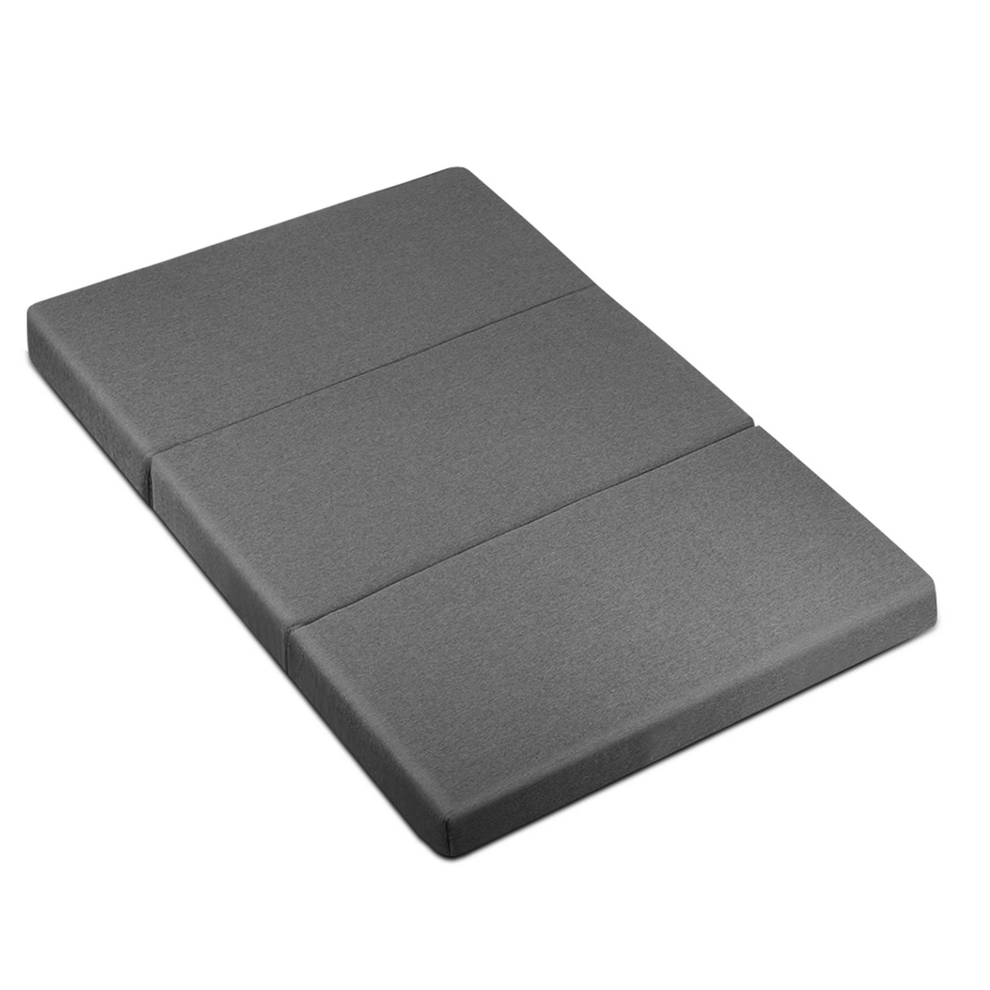 2 Giselle Bedding Foldable Mattress Folding Foam - Double Bed - Grey, 2 of 7