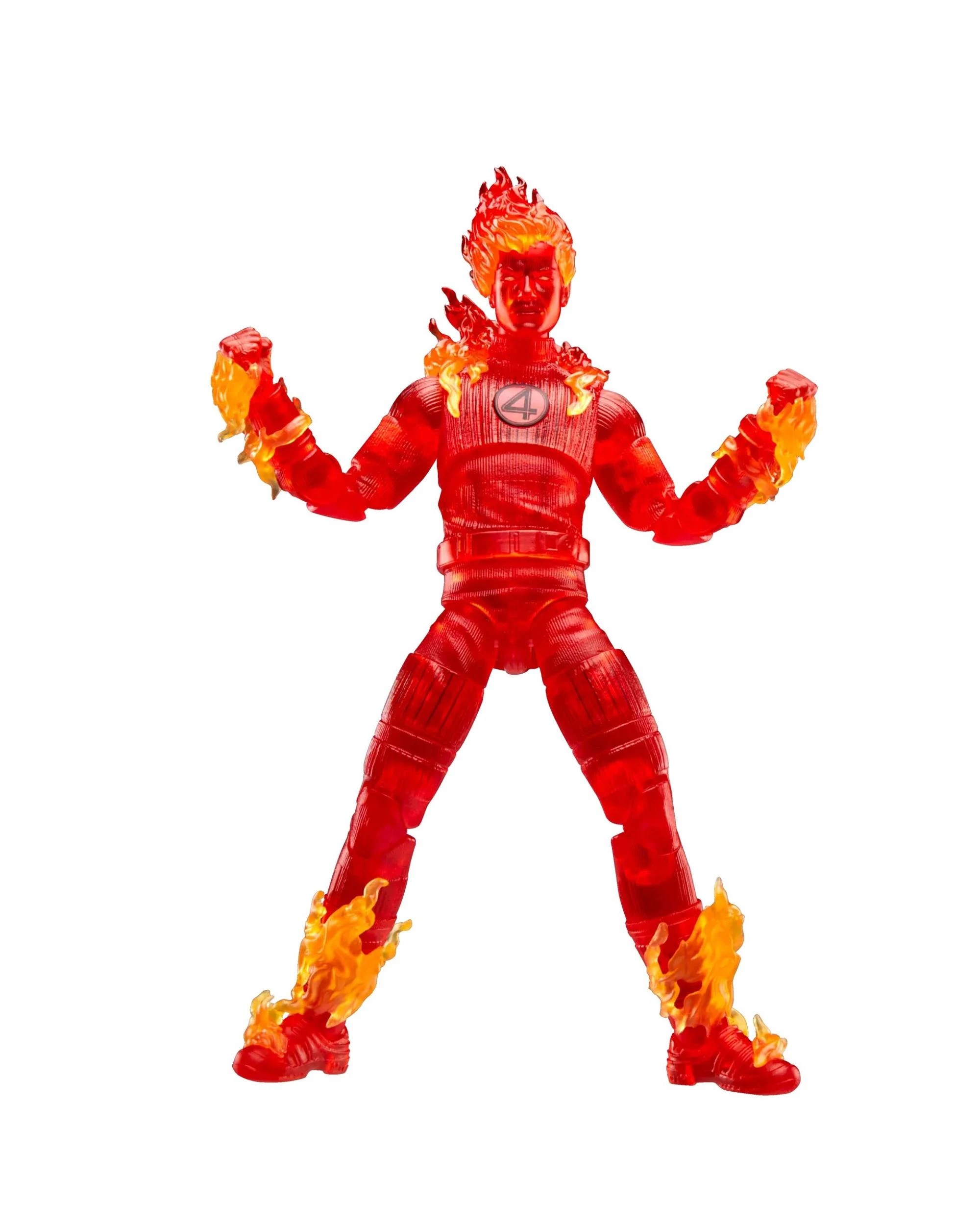 2 Marvel Legends Series: The Fantastic 4 First Steps: Human Torch, 2 of 7