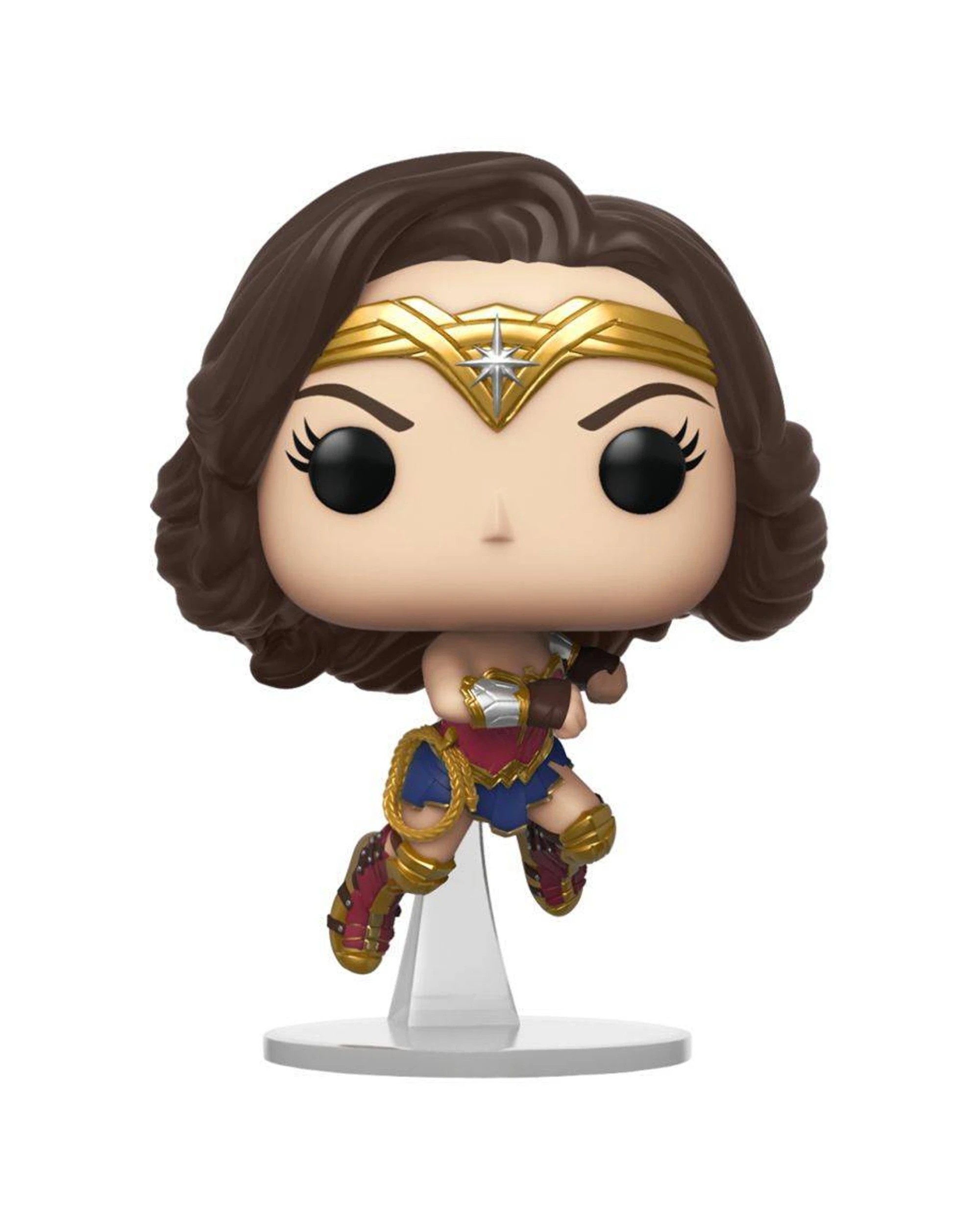 1 POP Vinyl Figurine Wonder Woman Flying 10Cm Collectible DC Comics On Stand - Multi, 1 of 3