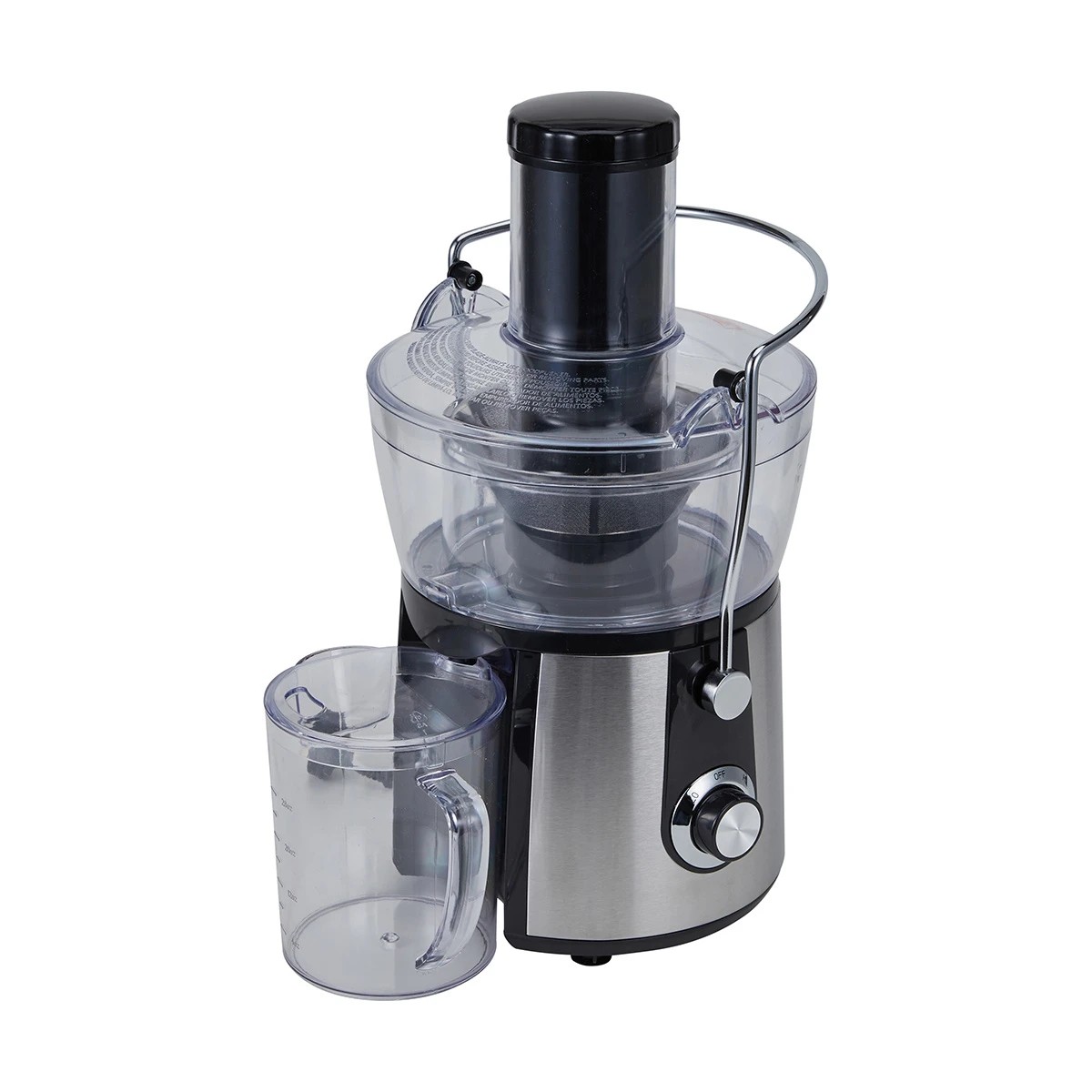 2 800ml Juicer - Black and Silver, 2 of 10