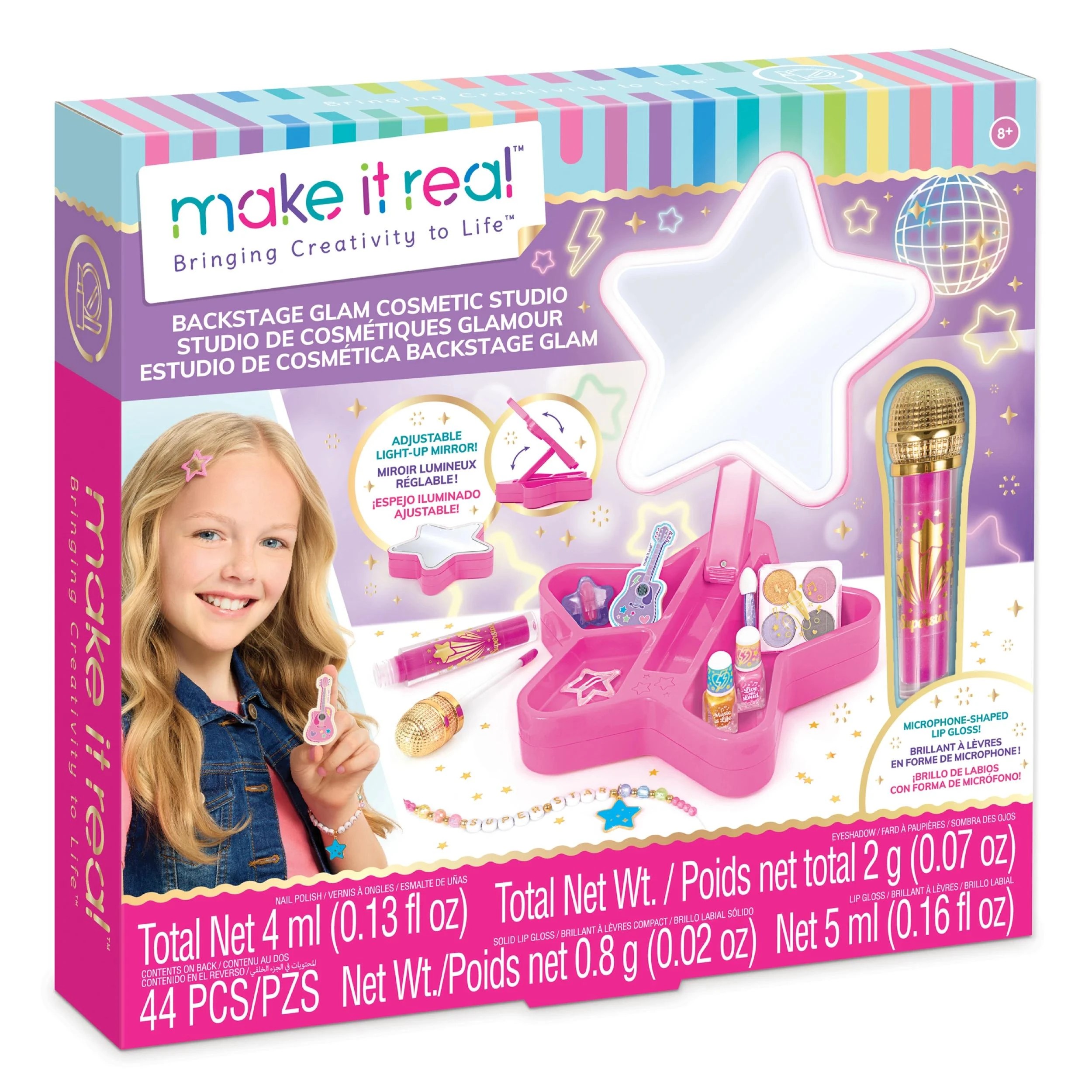 1 Make It Real Backstage Glam Cosmetic Studio - Multi, 1 of 6