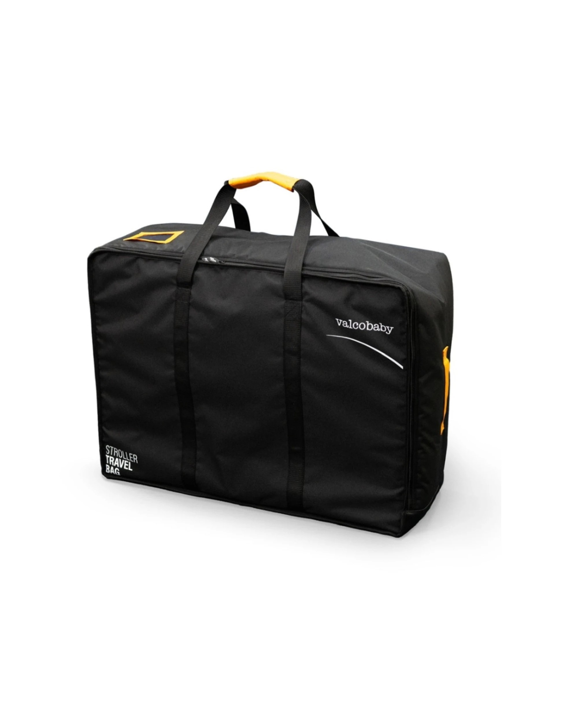 1 Valcobaby Universal Double Pram Stroller Storage Bag With Padded Handles - Black, 1 of 2