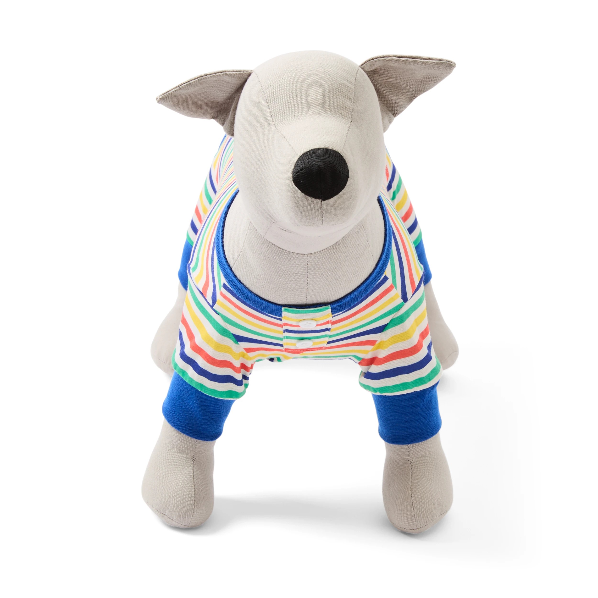 4 Pet Pyjama Stripe - Small, Blue, 4 of 9