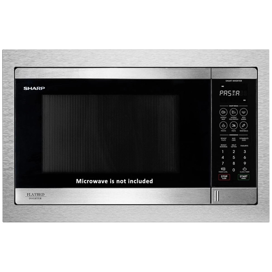 2 Sharp Stainless Steel Microwave Trim Kit, 2 of 3