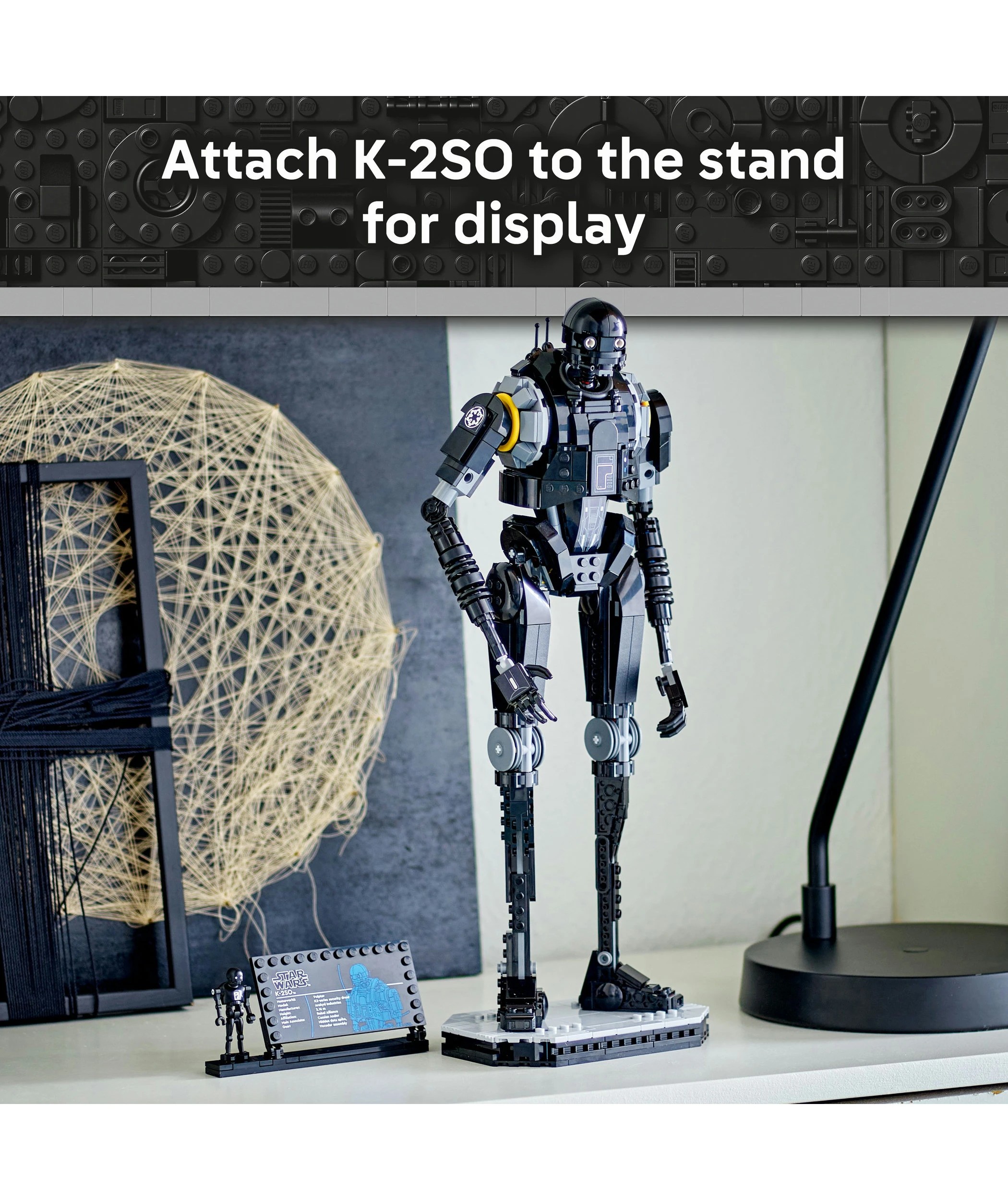 4 LEGO Star Wars K-2SO Security Droid 75434, 4 of 10