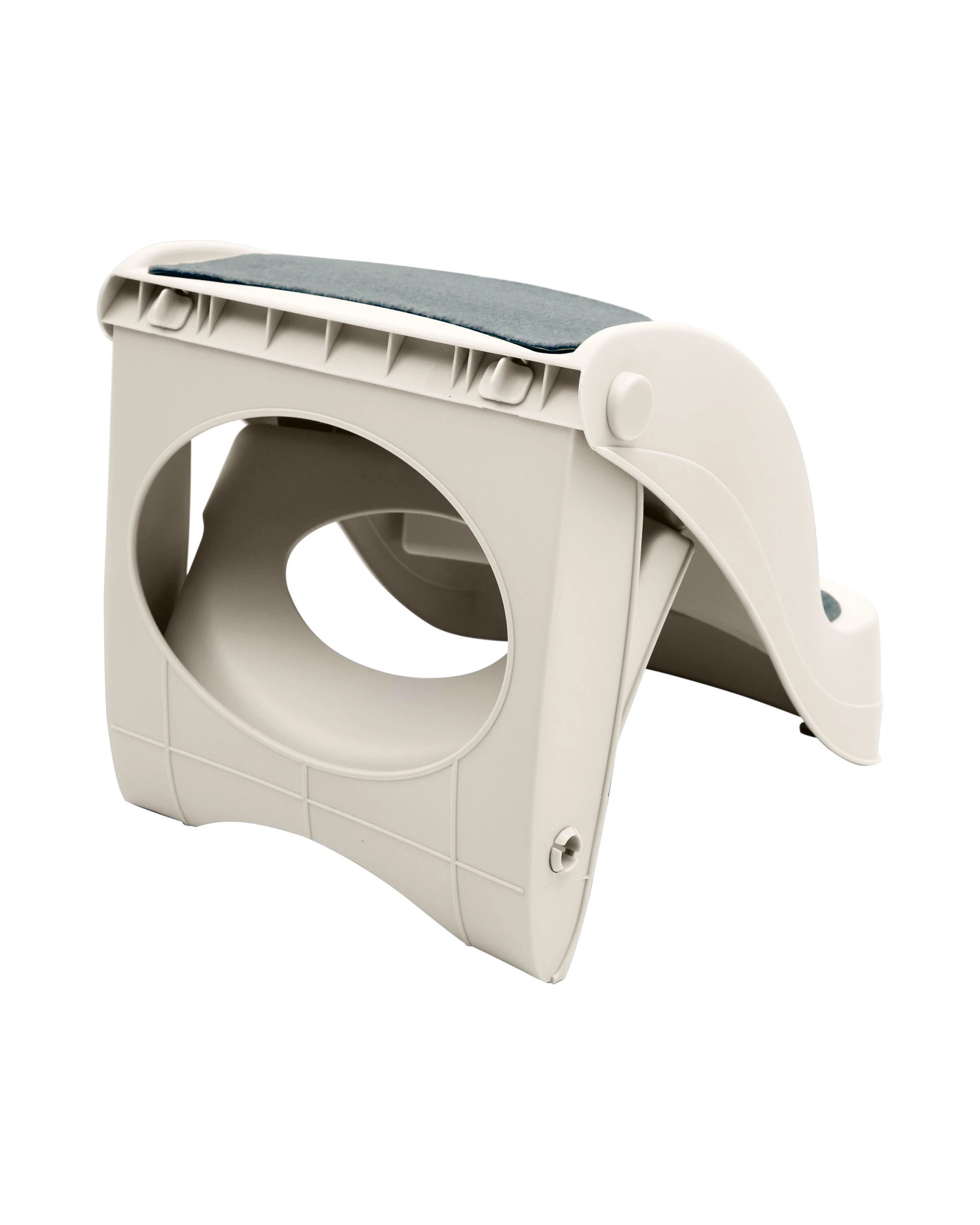 5 Furtastic 38cm Foldable Dog Cat Pet Stairs Ramp - White, 5 of 5