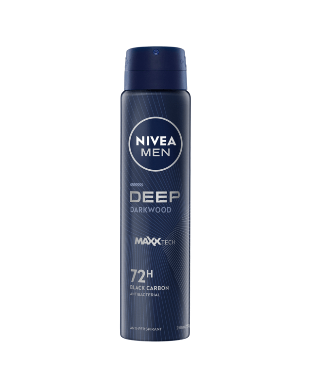 Nivea Men Deep Darkwood Anti-Perspirant Aerosol Deodorant 2