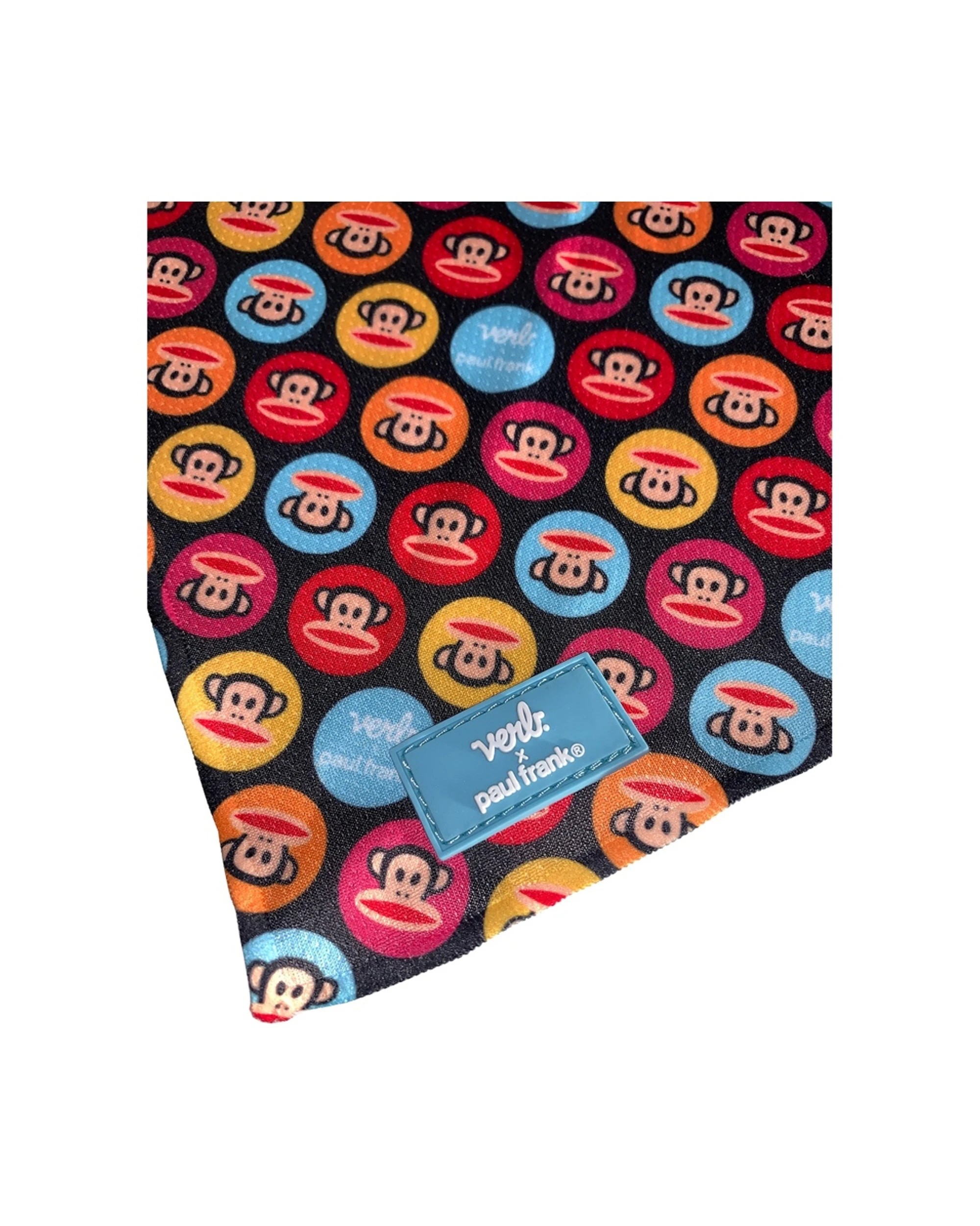3 Verb. X Paul Frank 100 Percent Polyester Pet Bandana Accessory Small, 3 of 5