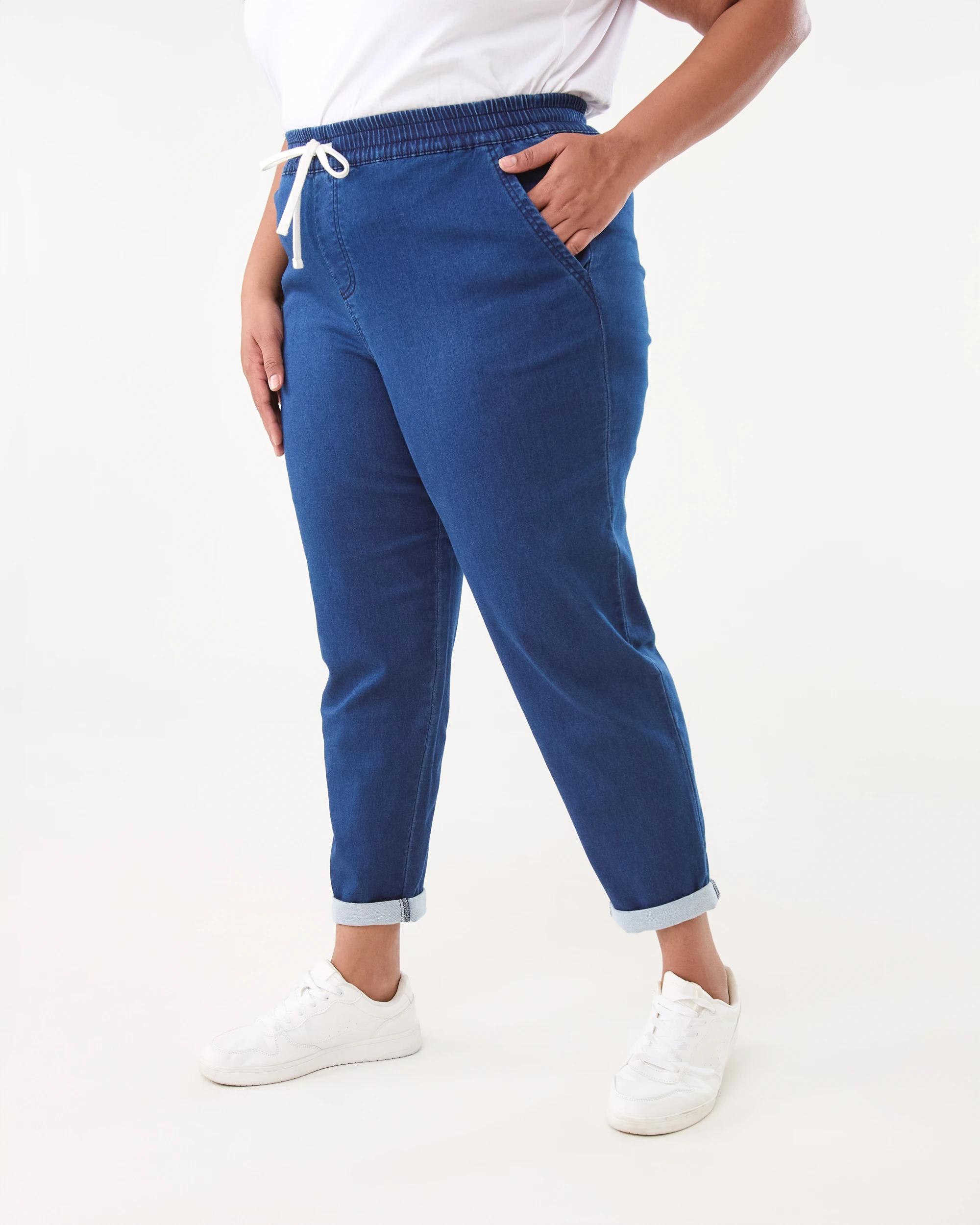 2 Curve Denim Joggers Blu M Wsh, 2 of 6
