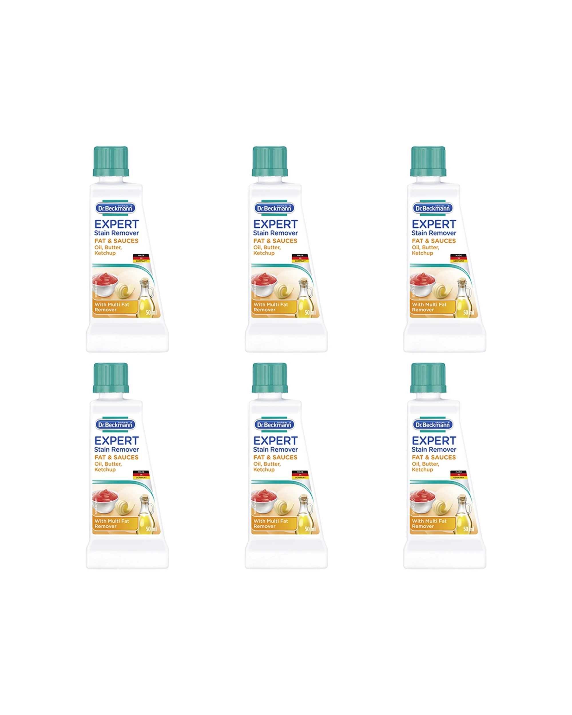 1 Dr Beckmann 6PK Stain Devils Fats and Sauces Laundry Detergent 6 Pack Liquid Cleaner. - Multi, 1 of 1