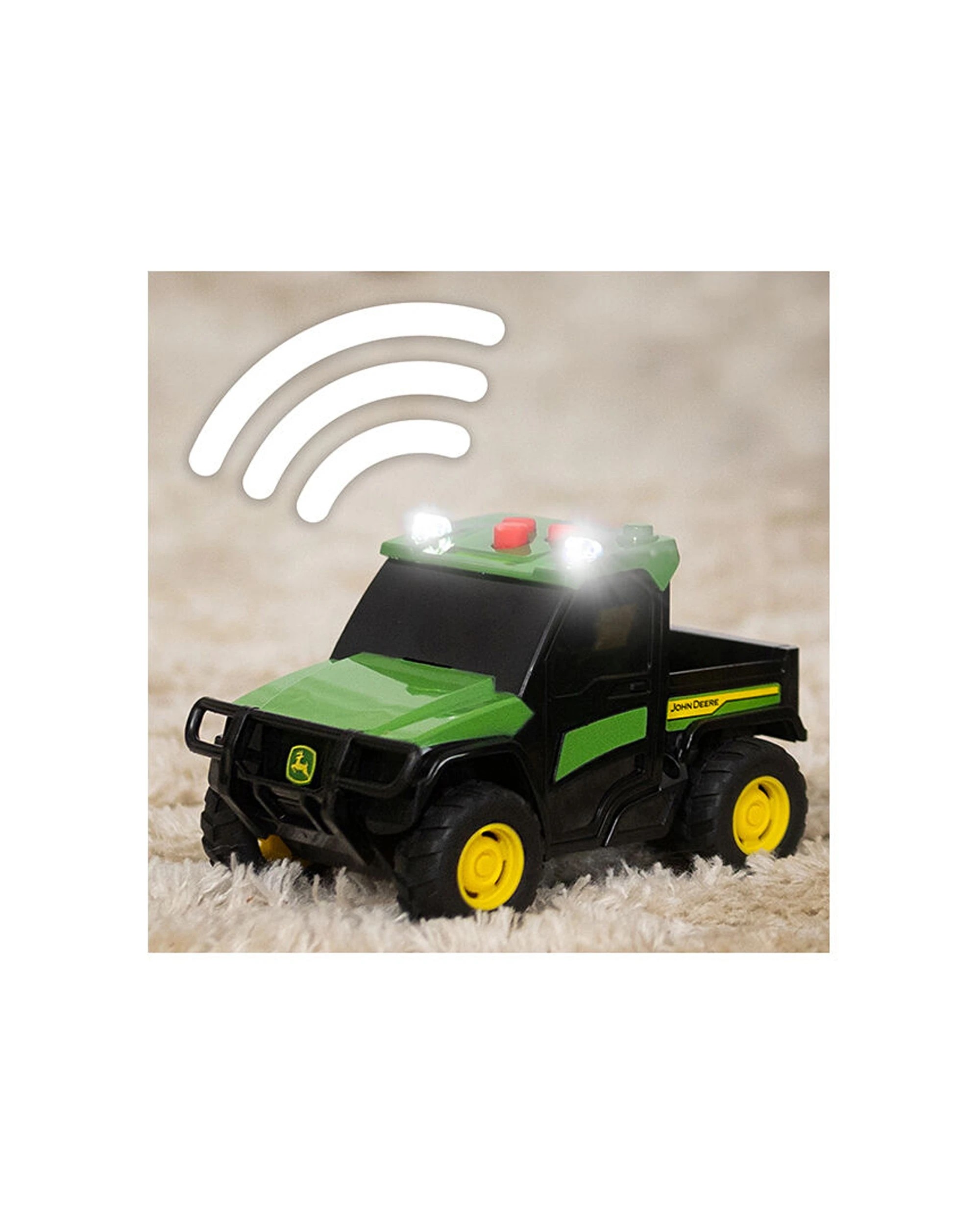 7 John Deere Kids Lights and Sounds Mini Farm Vehicles 3 Pack, 7 of 8