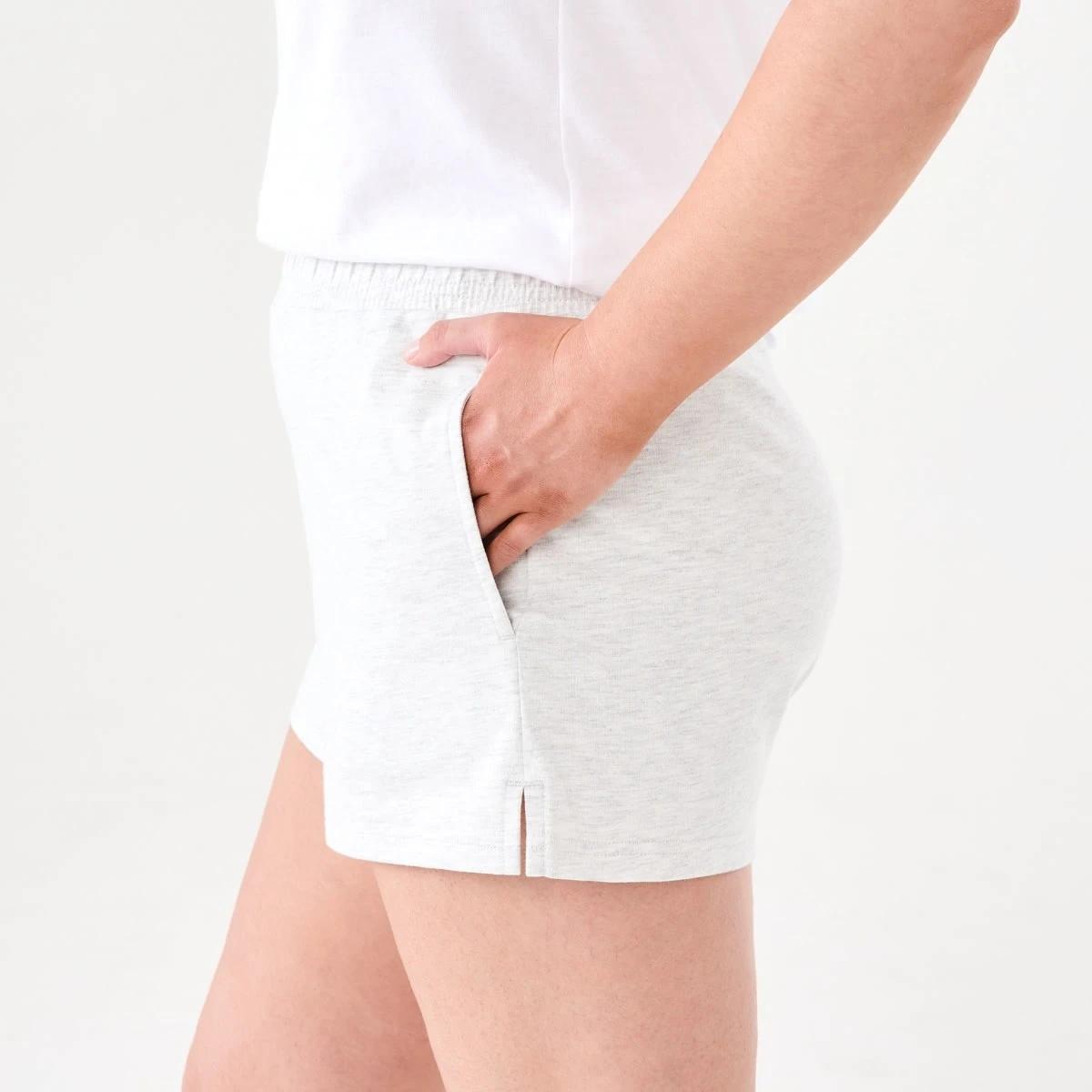 2 Jersey Shorts WHITE MARLE, 2 of 6