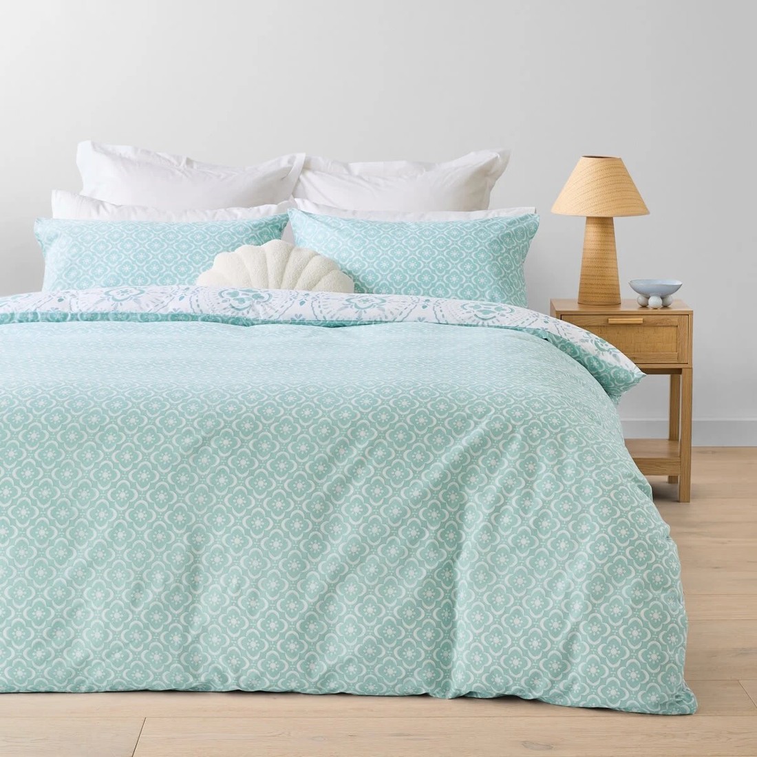 2 Capri Cotton Rich Reversible Quilt Cover Set - Double Bed, 2 of 7