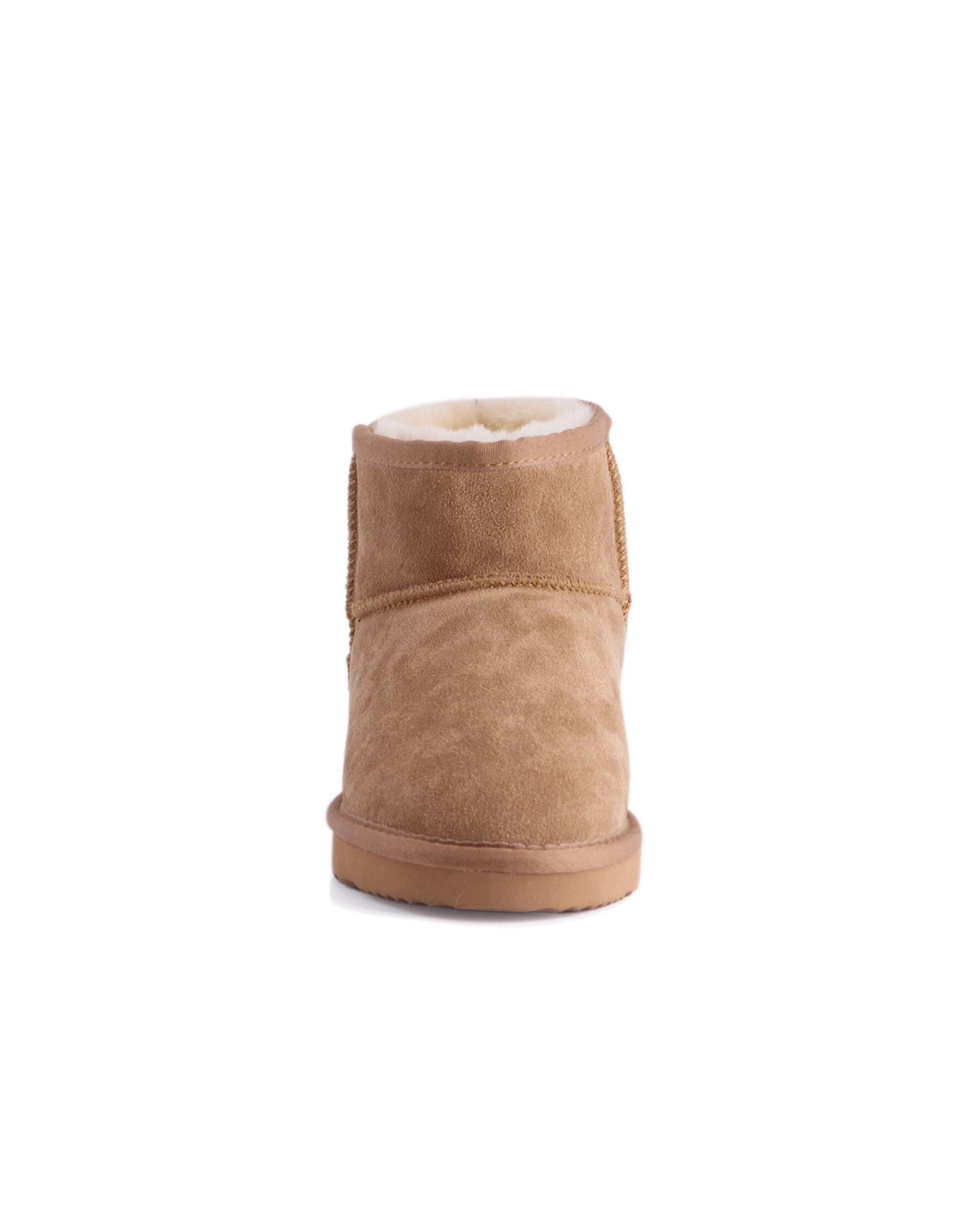 5 AUS WOOLI UGG Short Sheepskin Ankle Boots TAN, 5 of 7