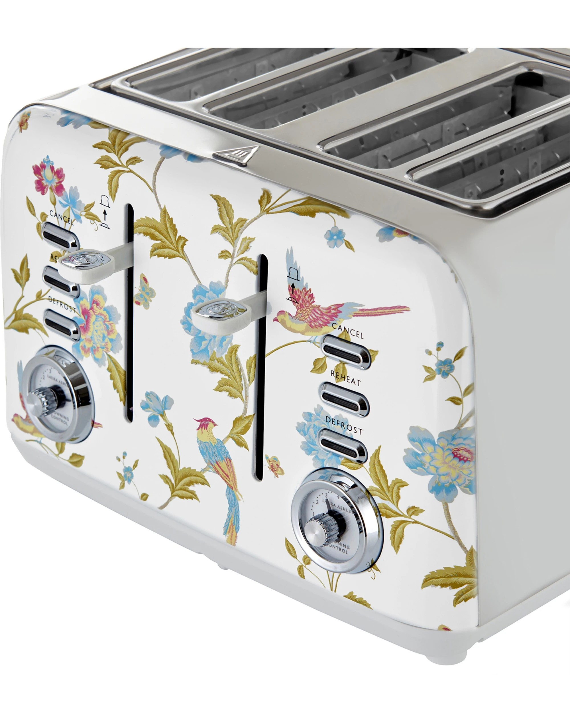 2 Laura Ashley Elveden 1.7L Electric Kettle And 4 Slice Toaster Combo - Pattern, 2 of 7