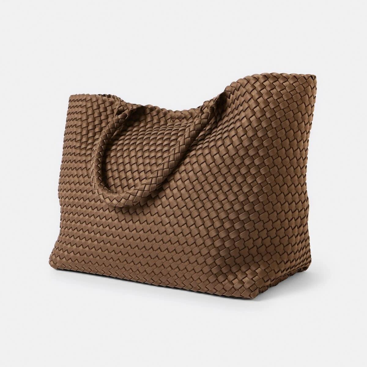 2 Weave Tote Bag RICH MOCHA, 2 of 5