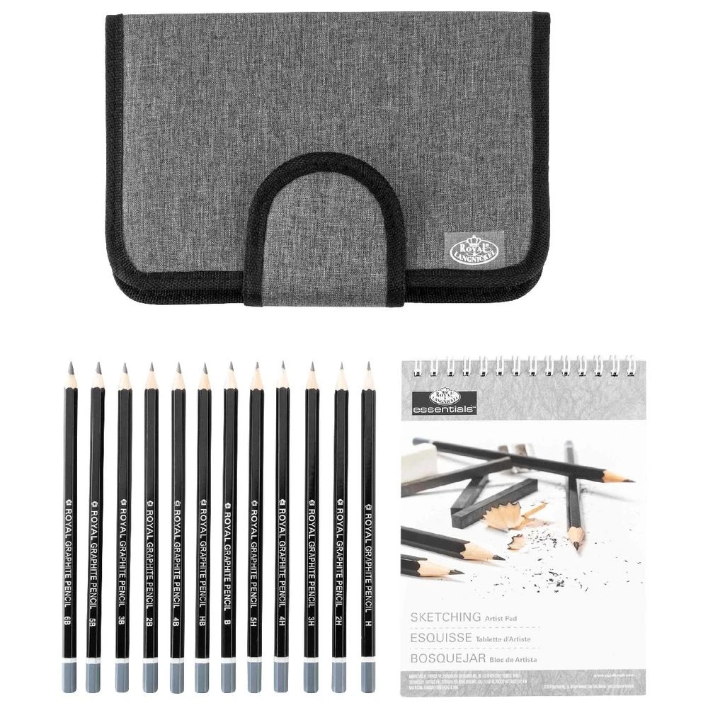 3 Royal & Langnickel Keep N’ Carry Sketching Set 14 Piece, 3 of 6