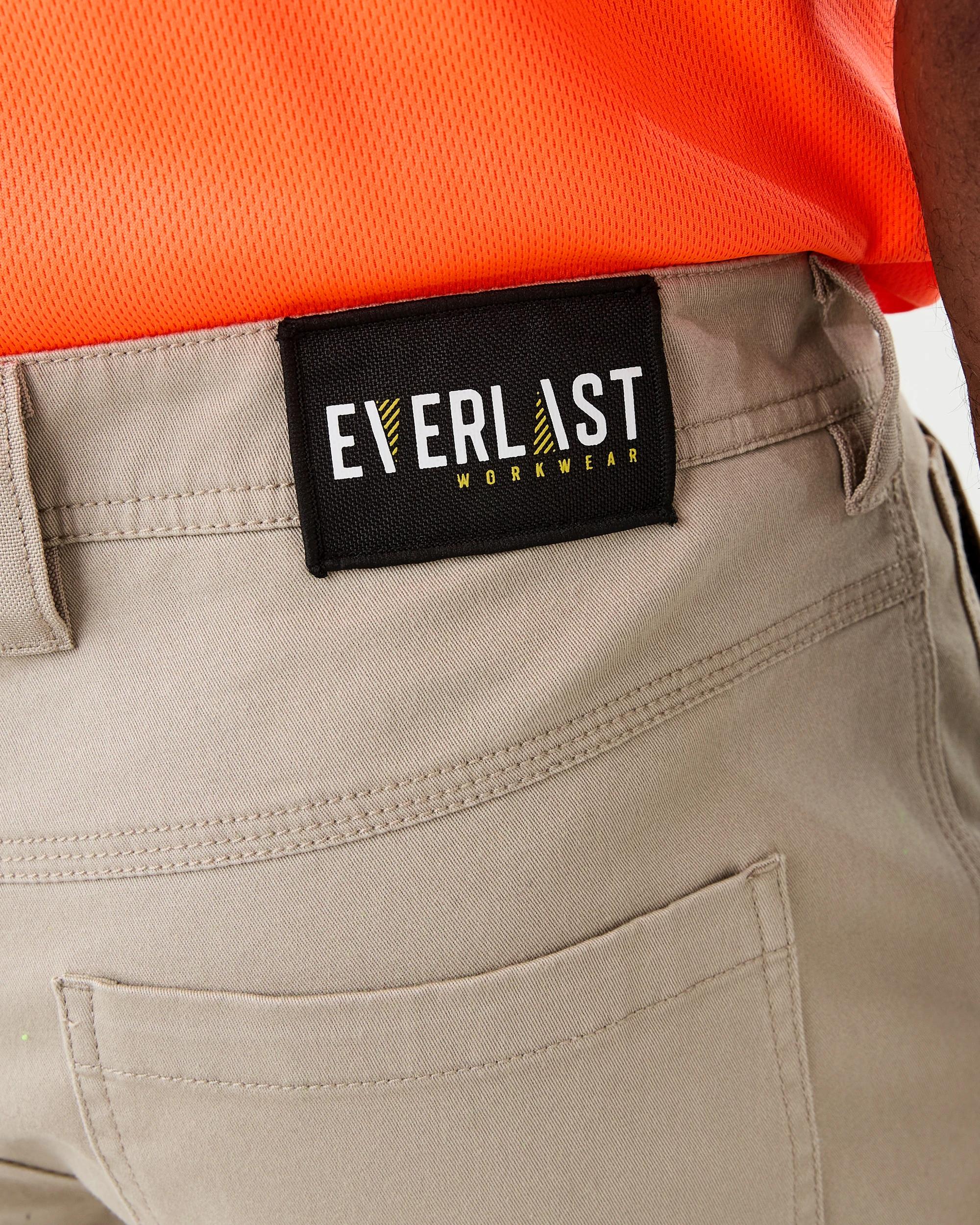 7 Everlast Work Canvas Joggers STONE BEIGE, 7 of 8