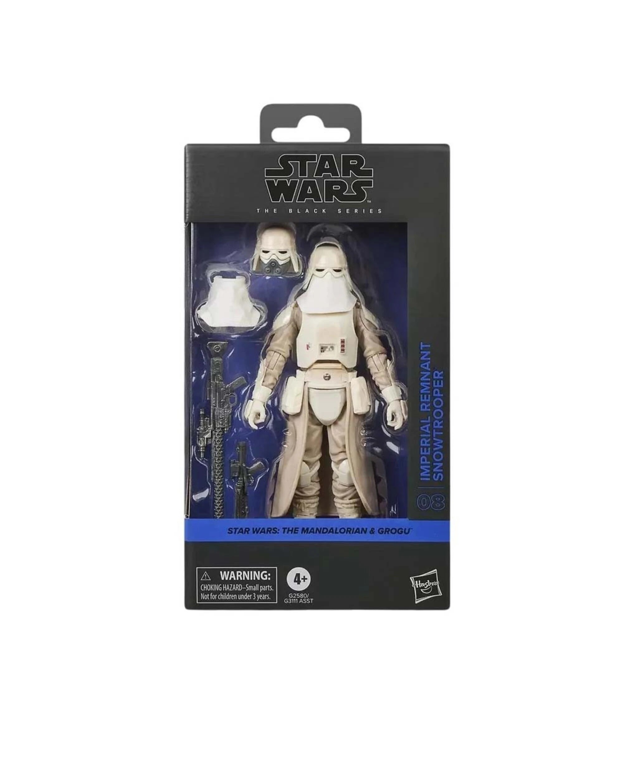 1 Star Wars The Black Series The Mandalorian and Grogu Imperial Remnant Snowtrooper Action Figure, 1 of 4