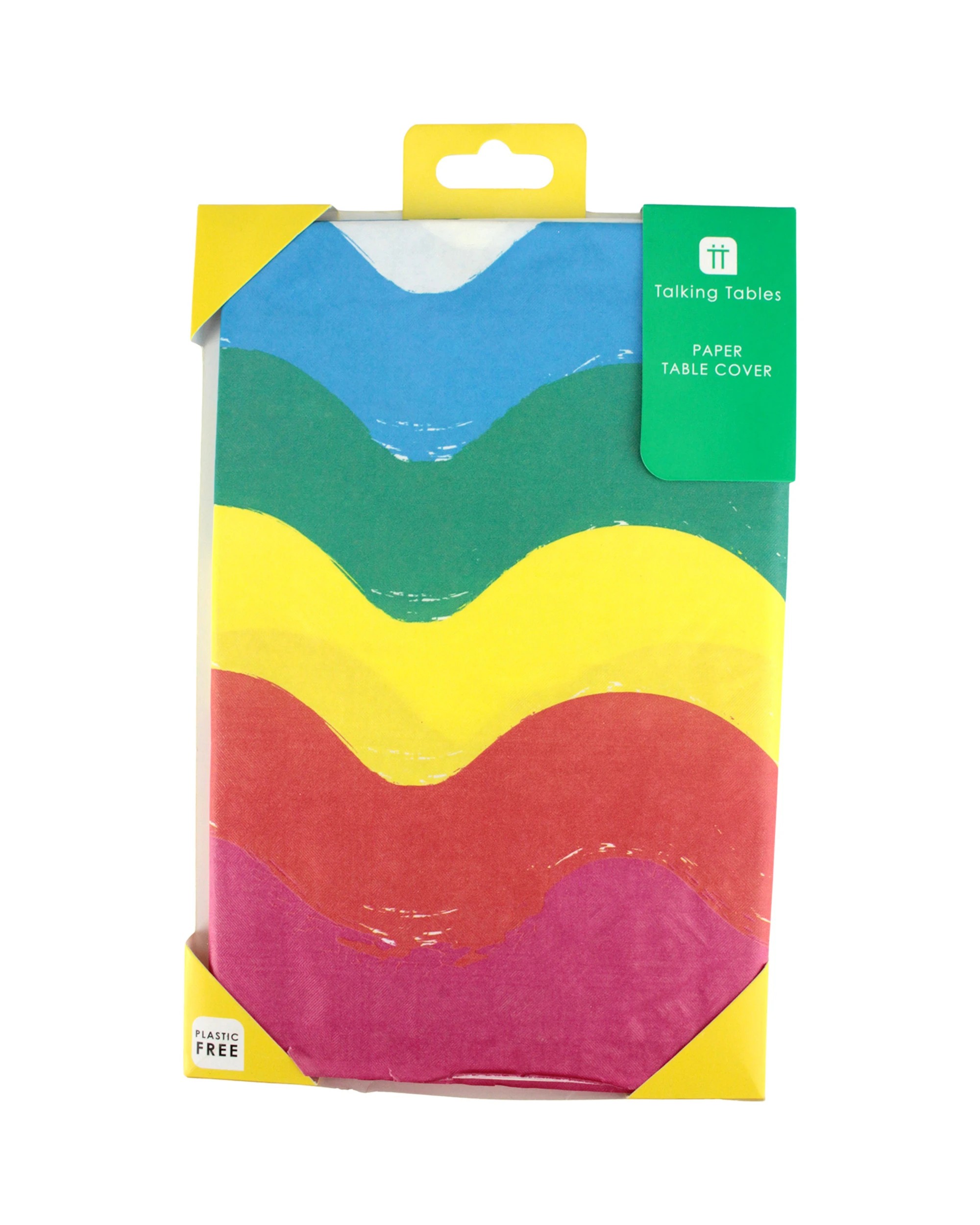 4 Talking Tables Rainbow Retro Paper Tablecloth - Multi, 4 of 5