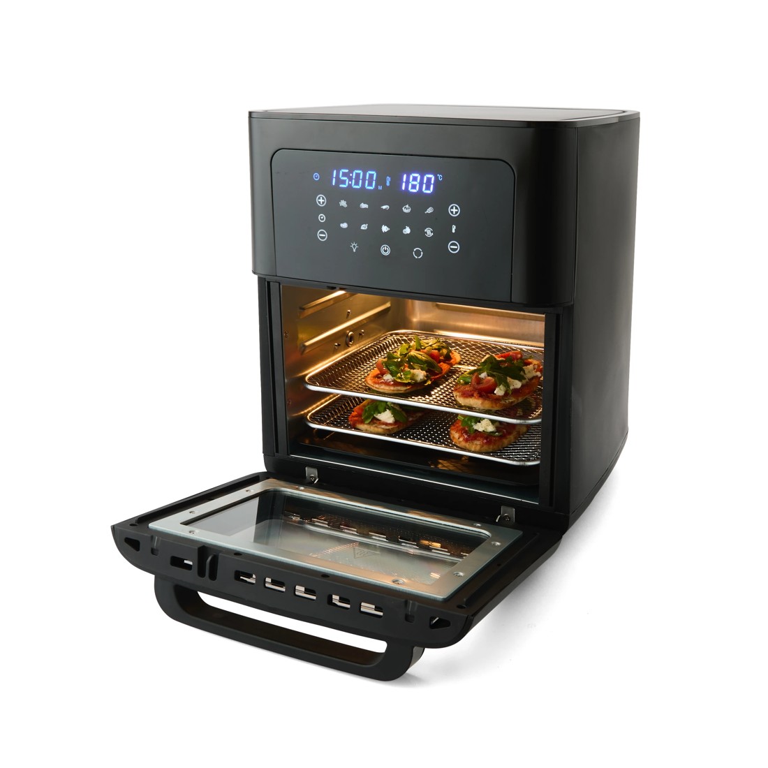 3 12L Air Fryer Oven - Black, 3 of 10