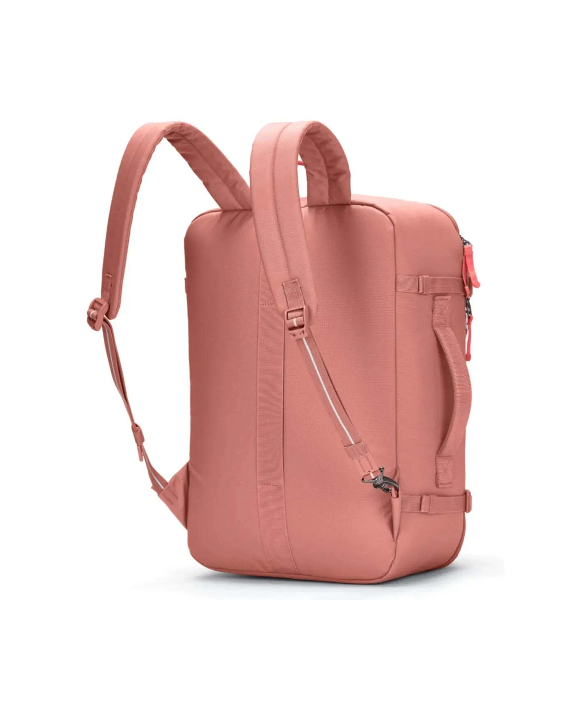 6 Pacsafe GO 34L Anti-Theft Carry-on Backpack Lockable Zip Tab Travel Accessory Rose - Pink, 6 of 8