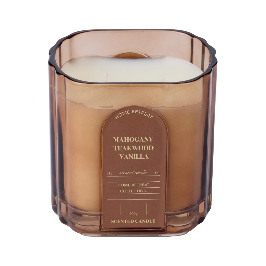 2 Mahogany Home Retreat Glass Candle, 2 of 5