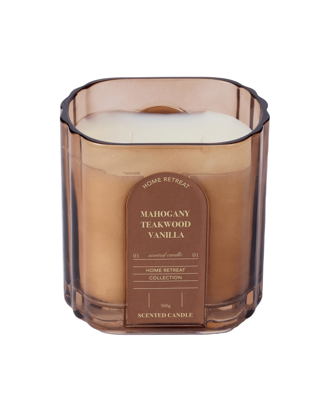 2 Mahogany Home Retreat Glass Candle, 2 of 5