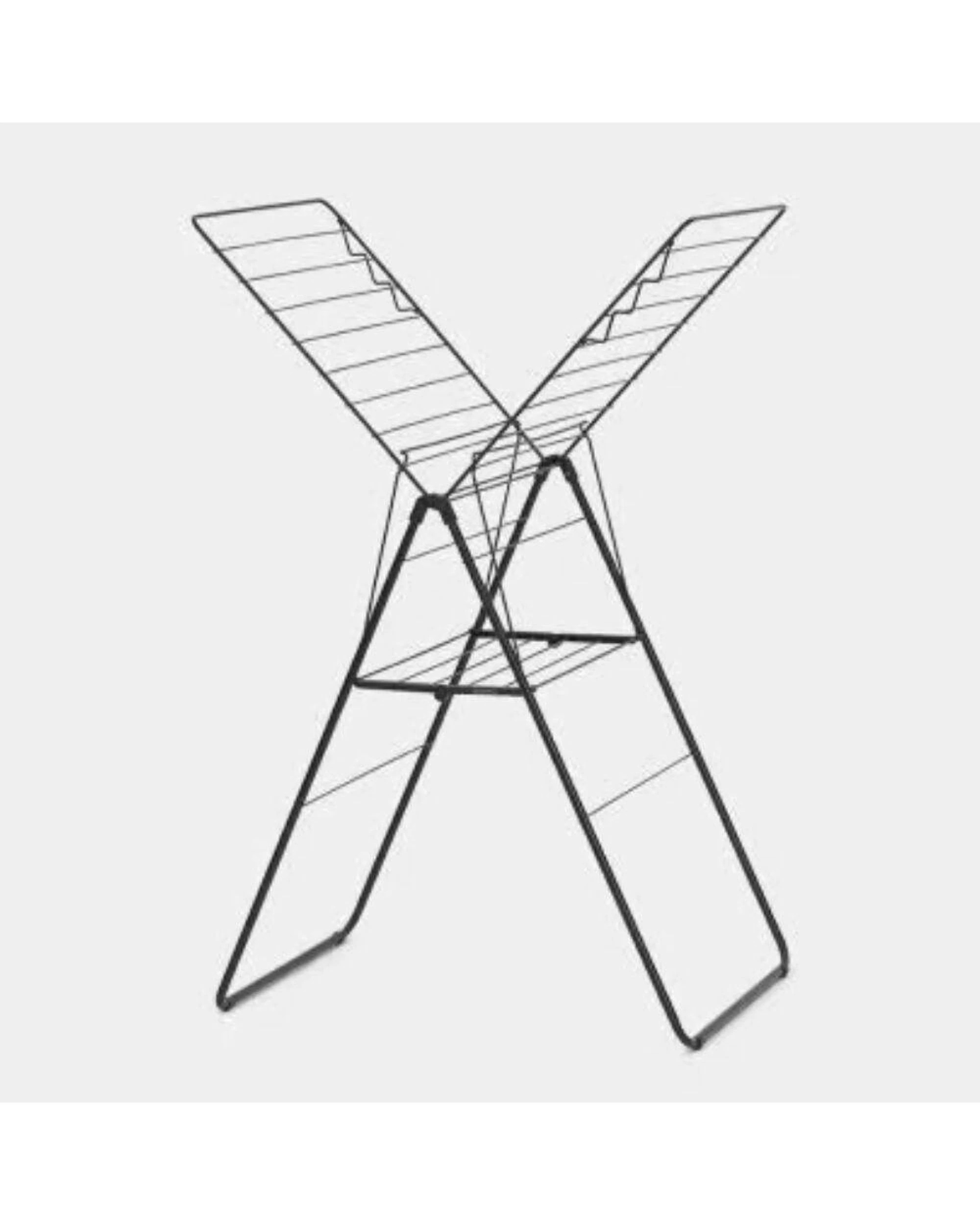 3 Brabantia HangOn 20m Clothes Laundry Dryer Rack  Matte Black Airer Hanging, 3 of 7