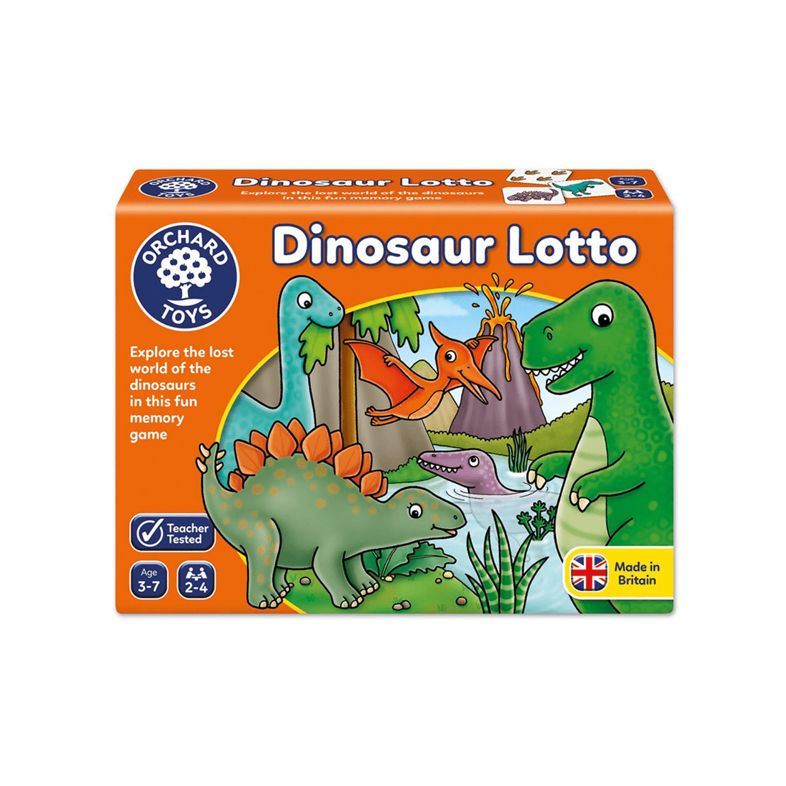 1 Orchard Toys Dinosaur Lotto Card Game, 1 of 1