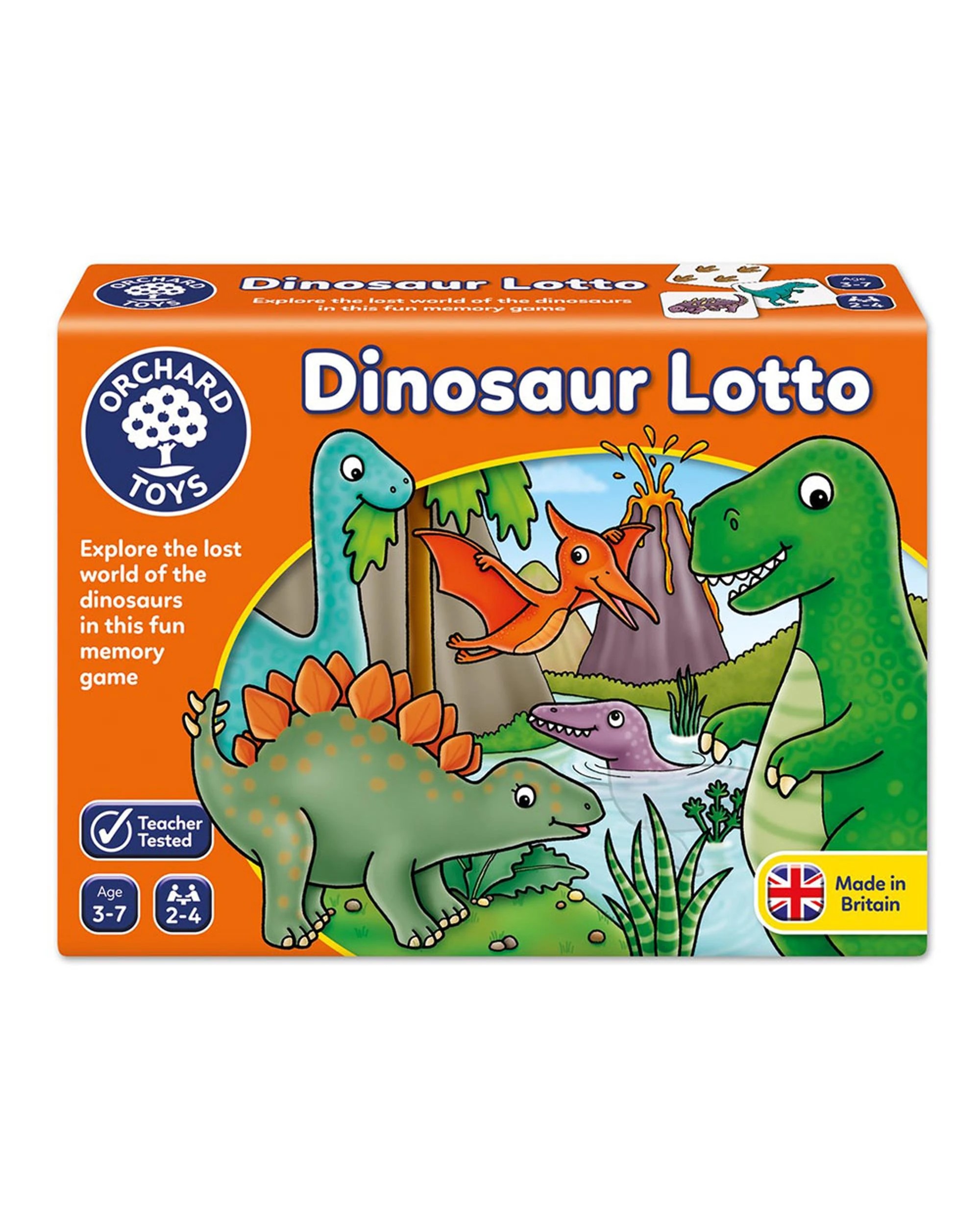 1 Orchard Toys Dinosaur Lotto Card Game, 1 of 1