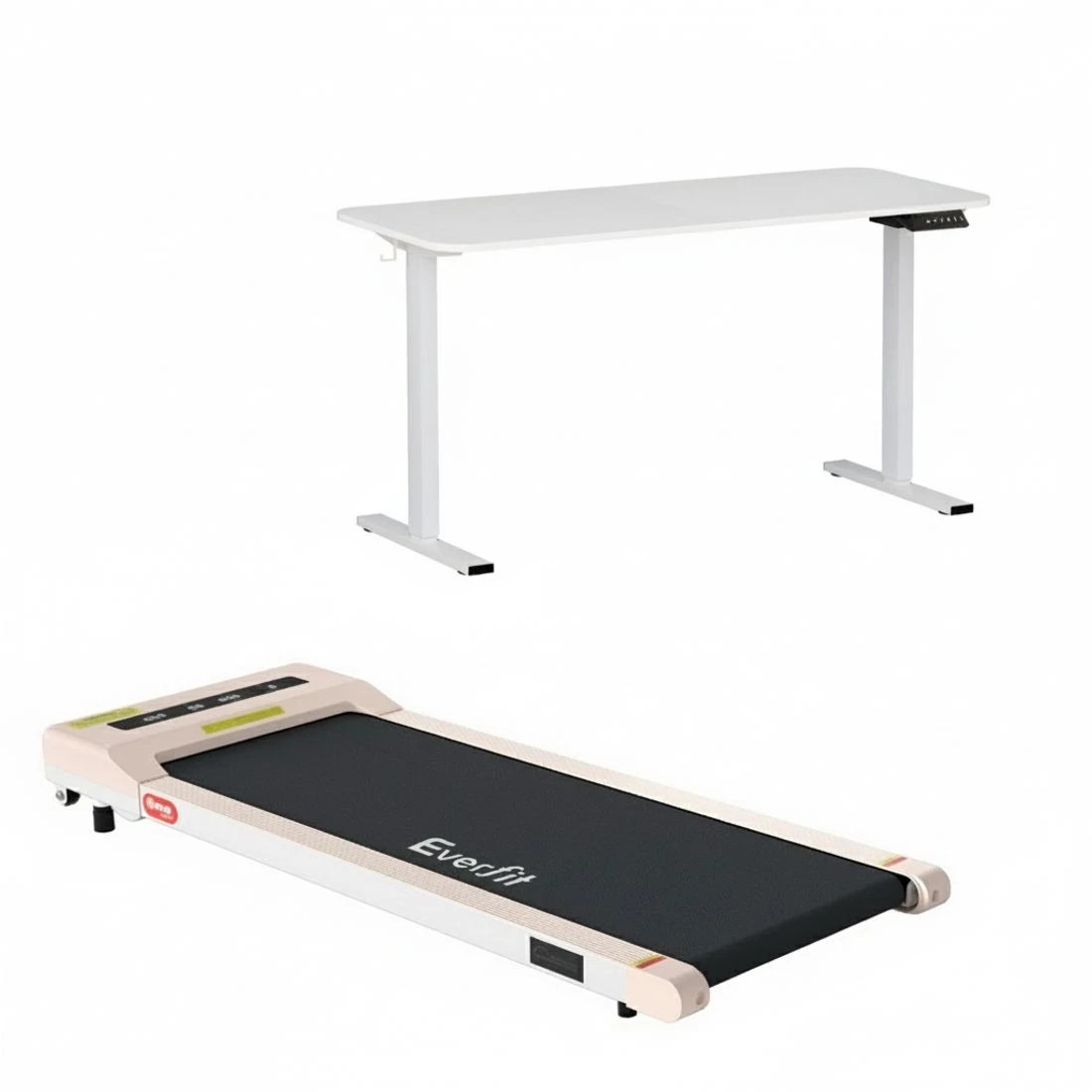 9 Artiss Electric Treadmill with 140cm Automatic Standing Desk Walking Pad 360mm - Multi, 9 of 9