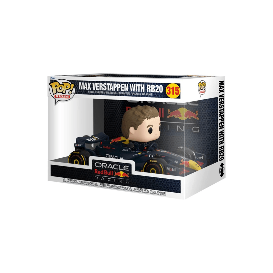 3 Funko Formula 1 Max Verstappen with RB20 POP! Rides Funko POP! Vinyl, 3 of 3